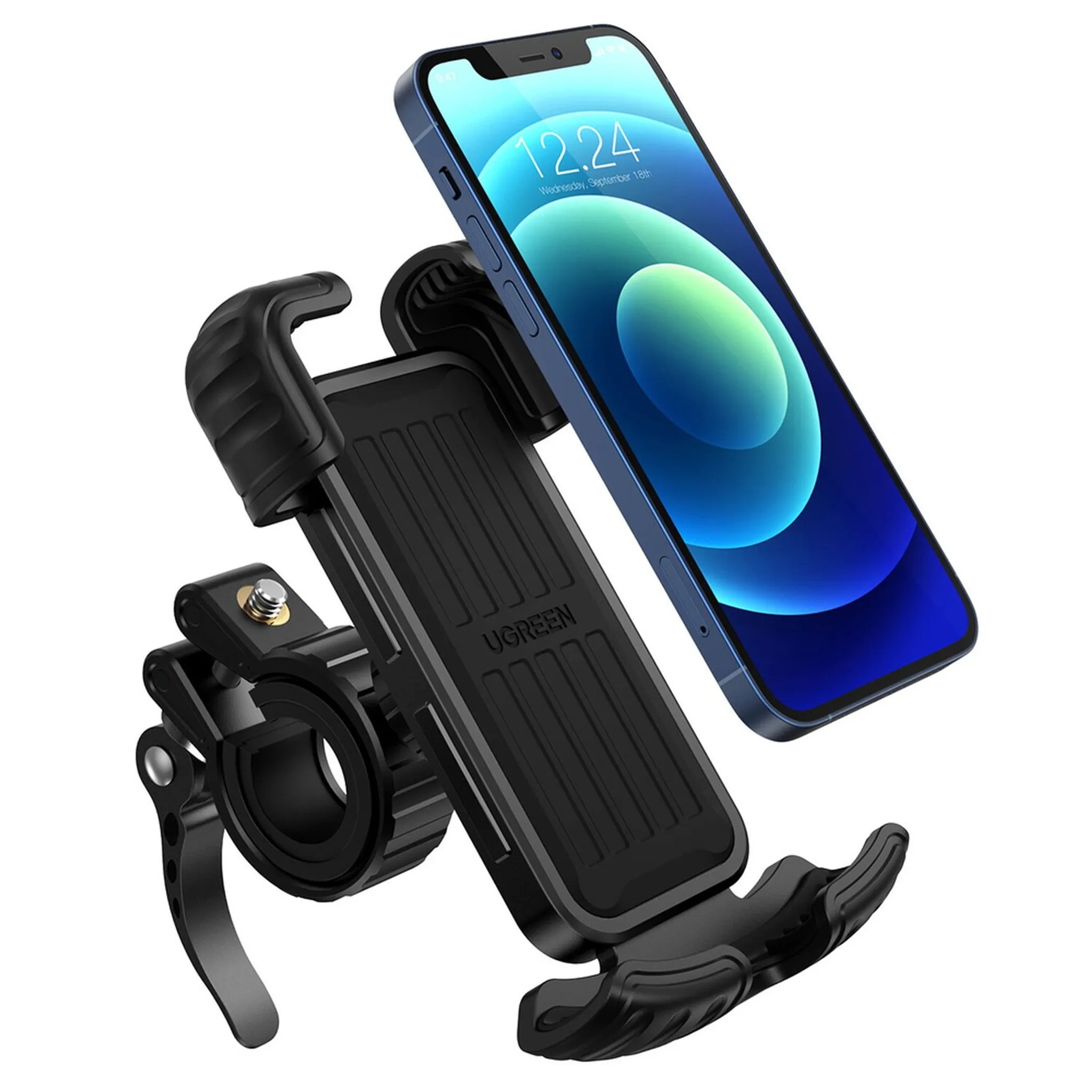 Wozinsky Handyhalter Fahrrad Handyhalter Lenkerhalterung Universal 360 °  Smartphone-Halterung