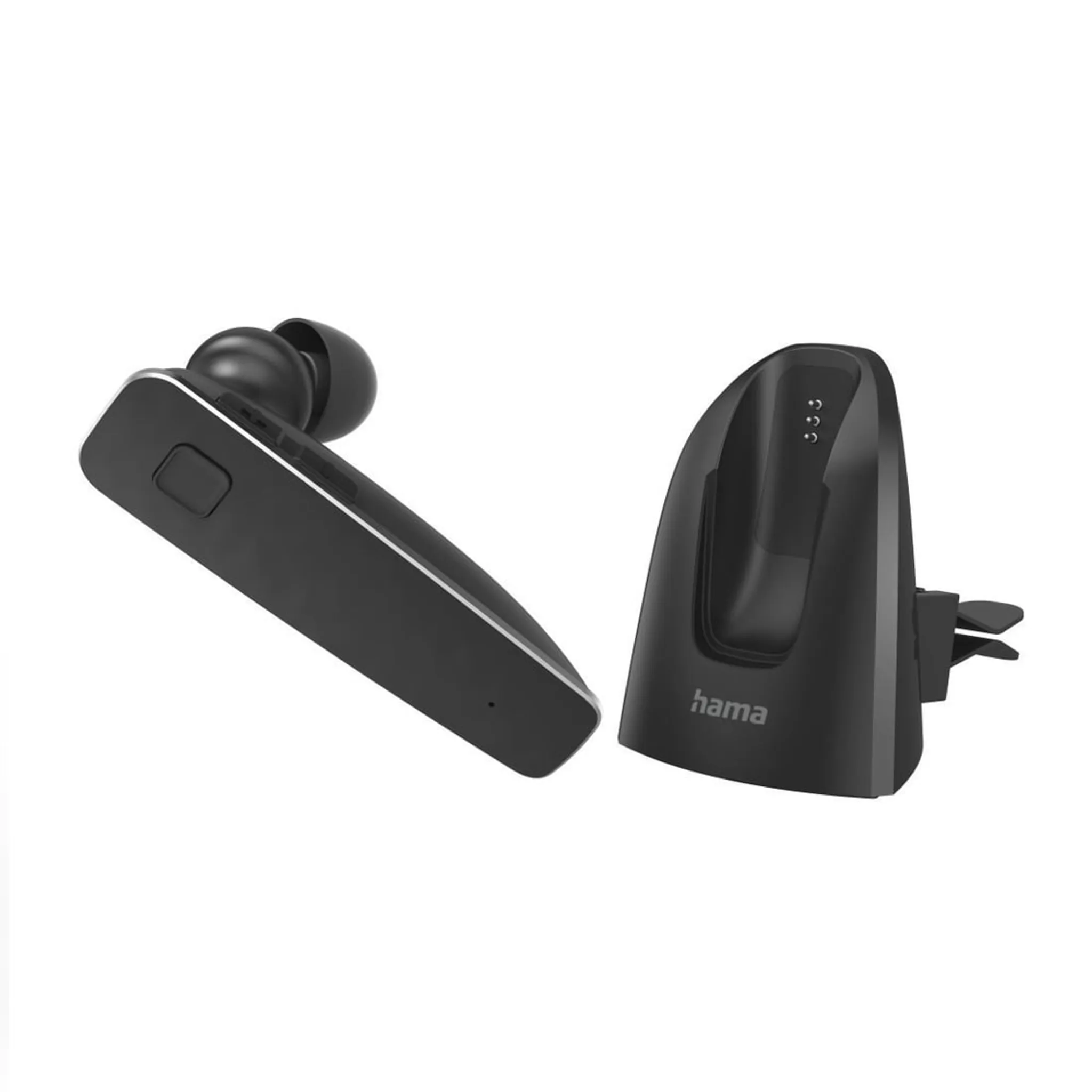 Hama MyVoice2100 Multipoint Sprachsteuerung Mono-Bluetooth-Headset Schwarz