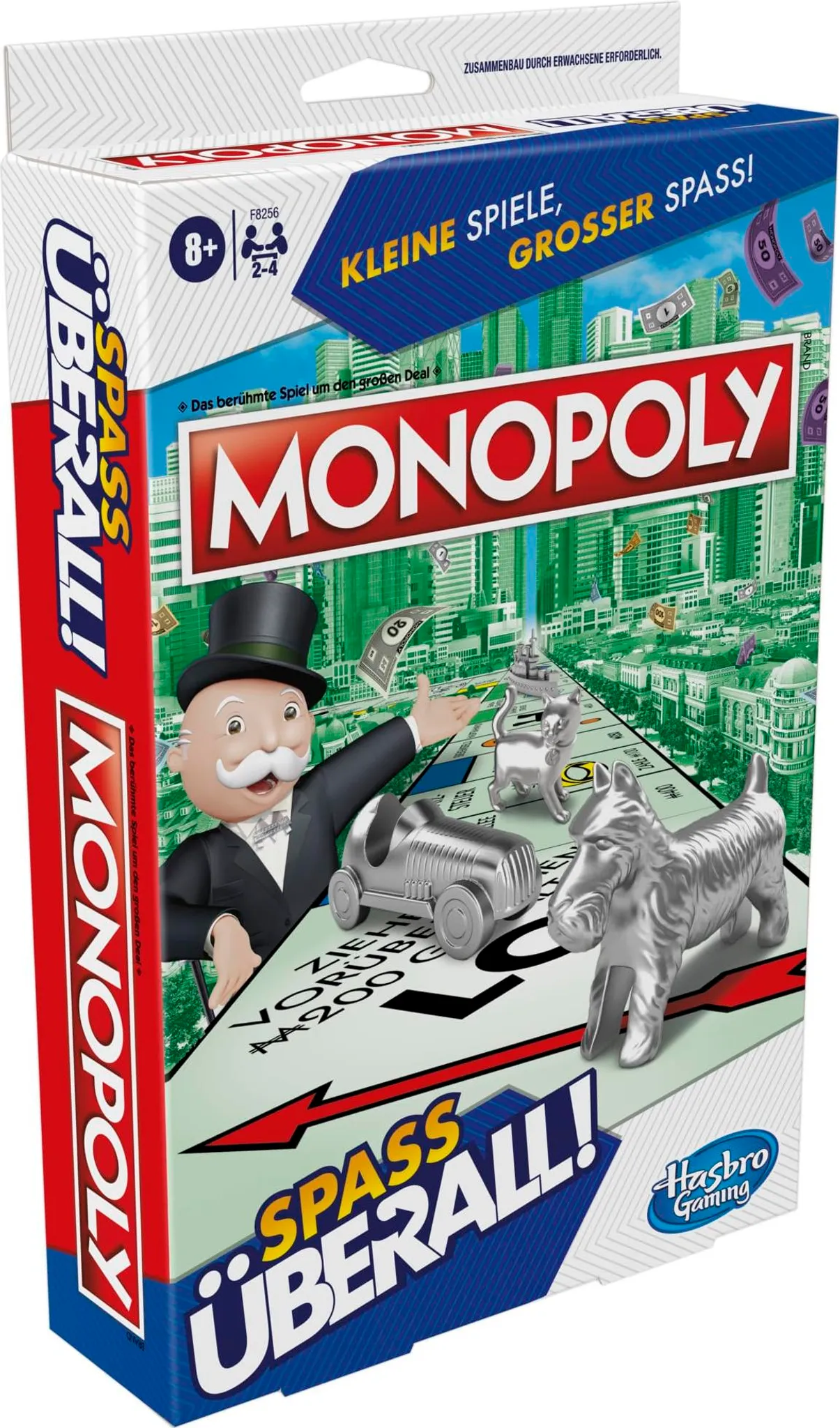 Hasbro Monopoly compatto F8256GC0 Giochi da tavolo