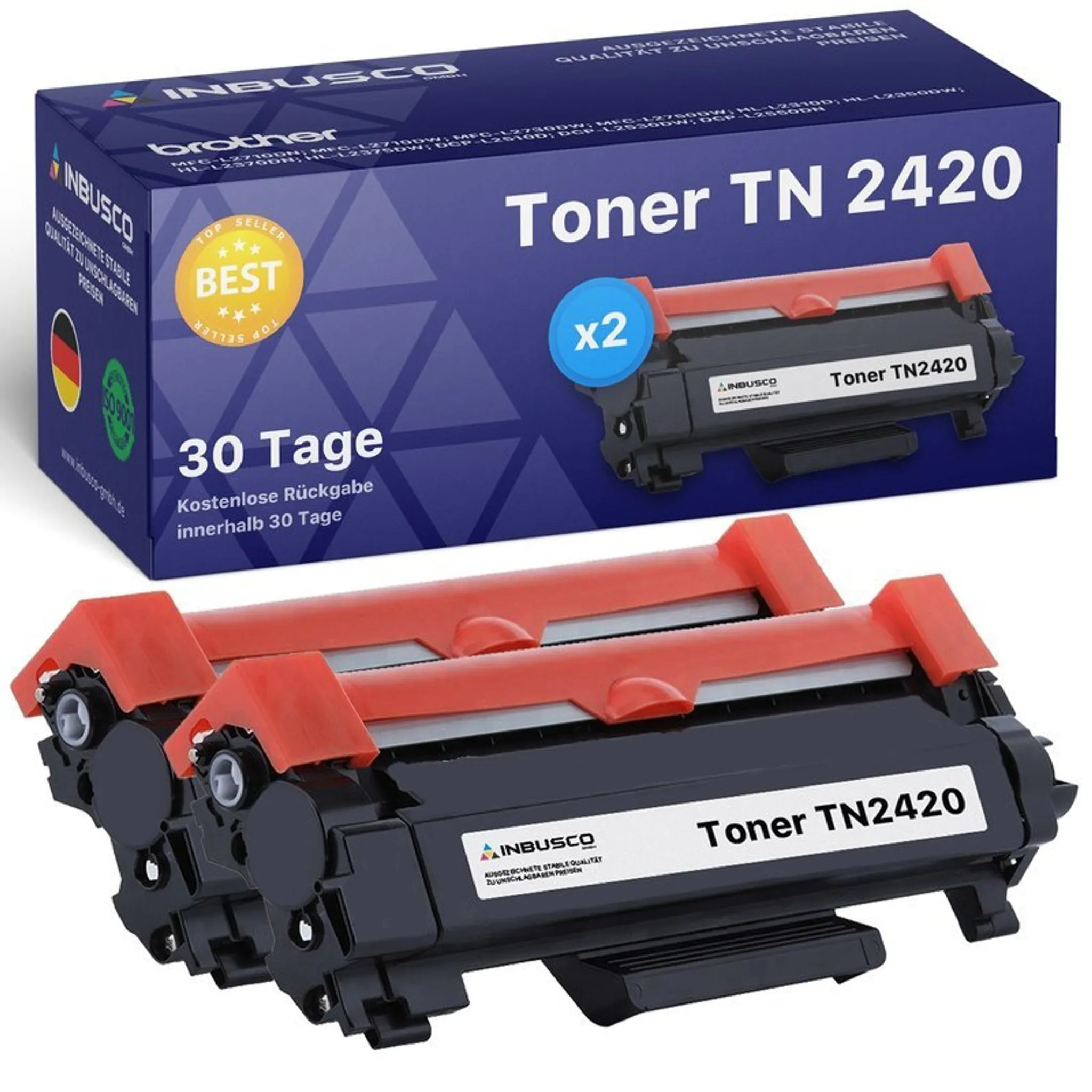 Brother TN-241/245 XL Multipack Remanufactured Cartridges