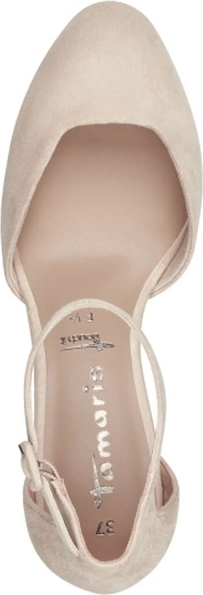 Tamaris Pumps Fesselriemen Blockabsatz 38 EU Mehrfarbig