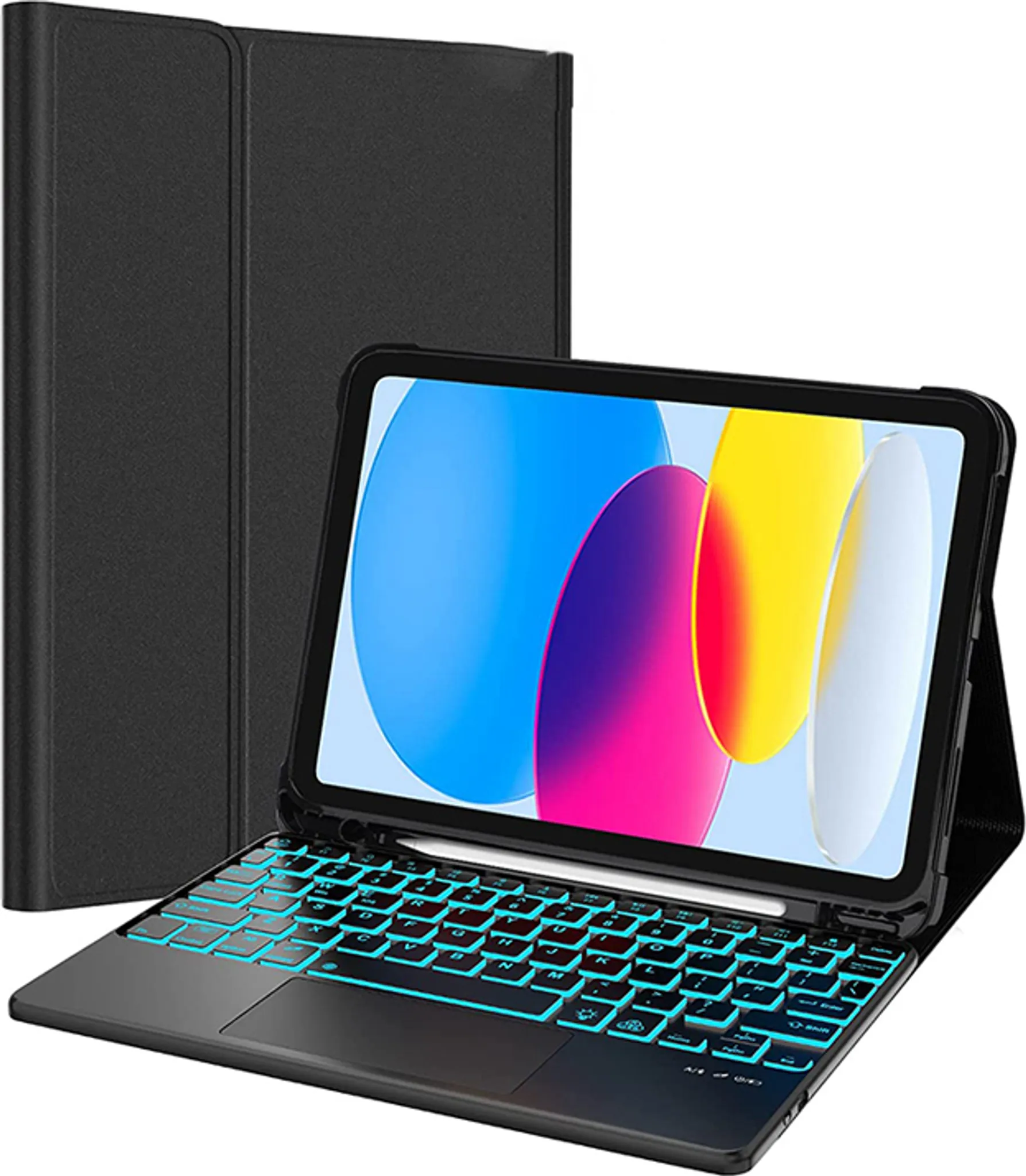 Tastiera Bluetooth Per Redmi Pad 2 / SE 11" – Custodia Magnetica Staccabile Con Retroilluminazione, Layout Italiano