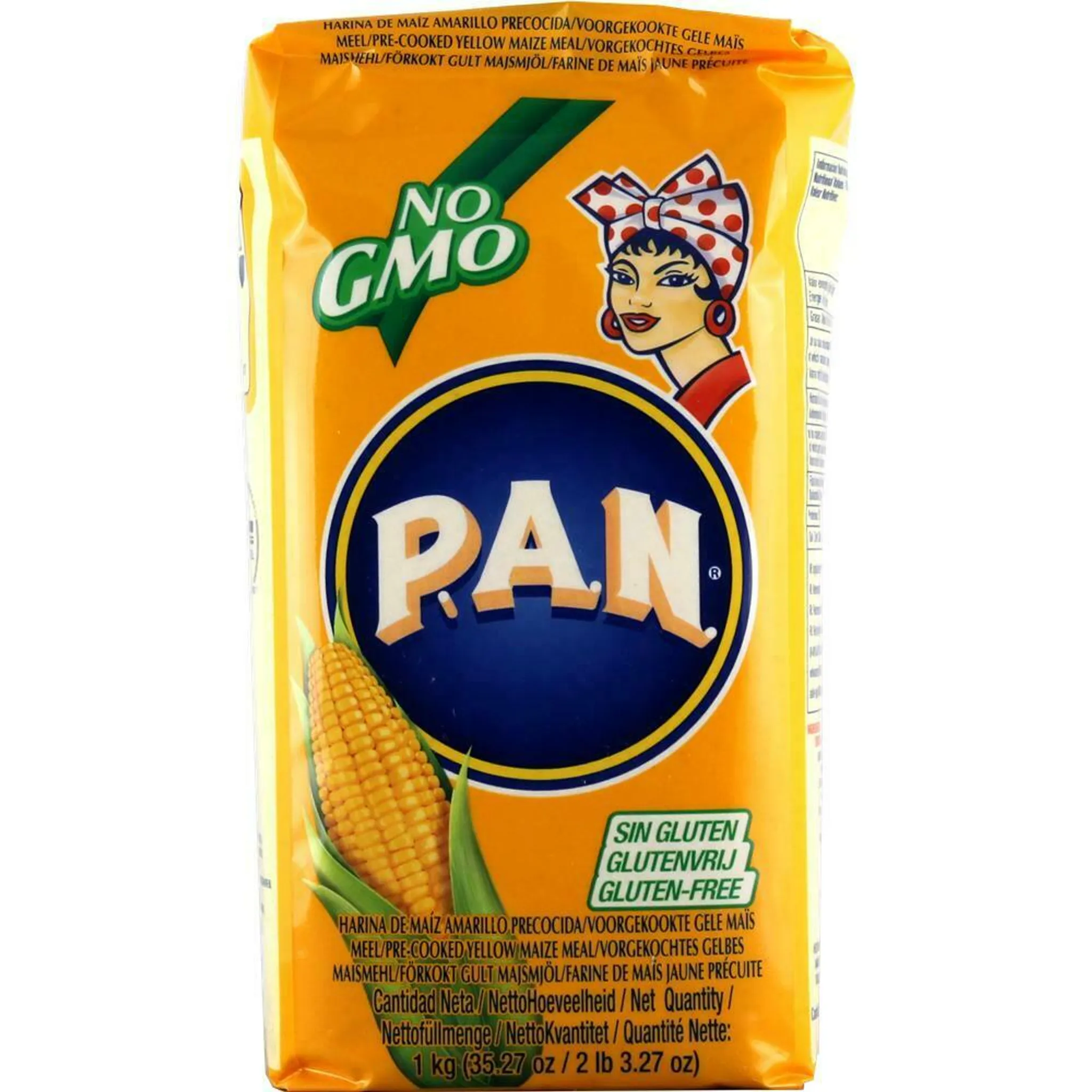 Maismehl Gelb Vorgekocht - Cornmeal - PAN - 1