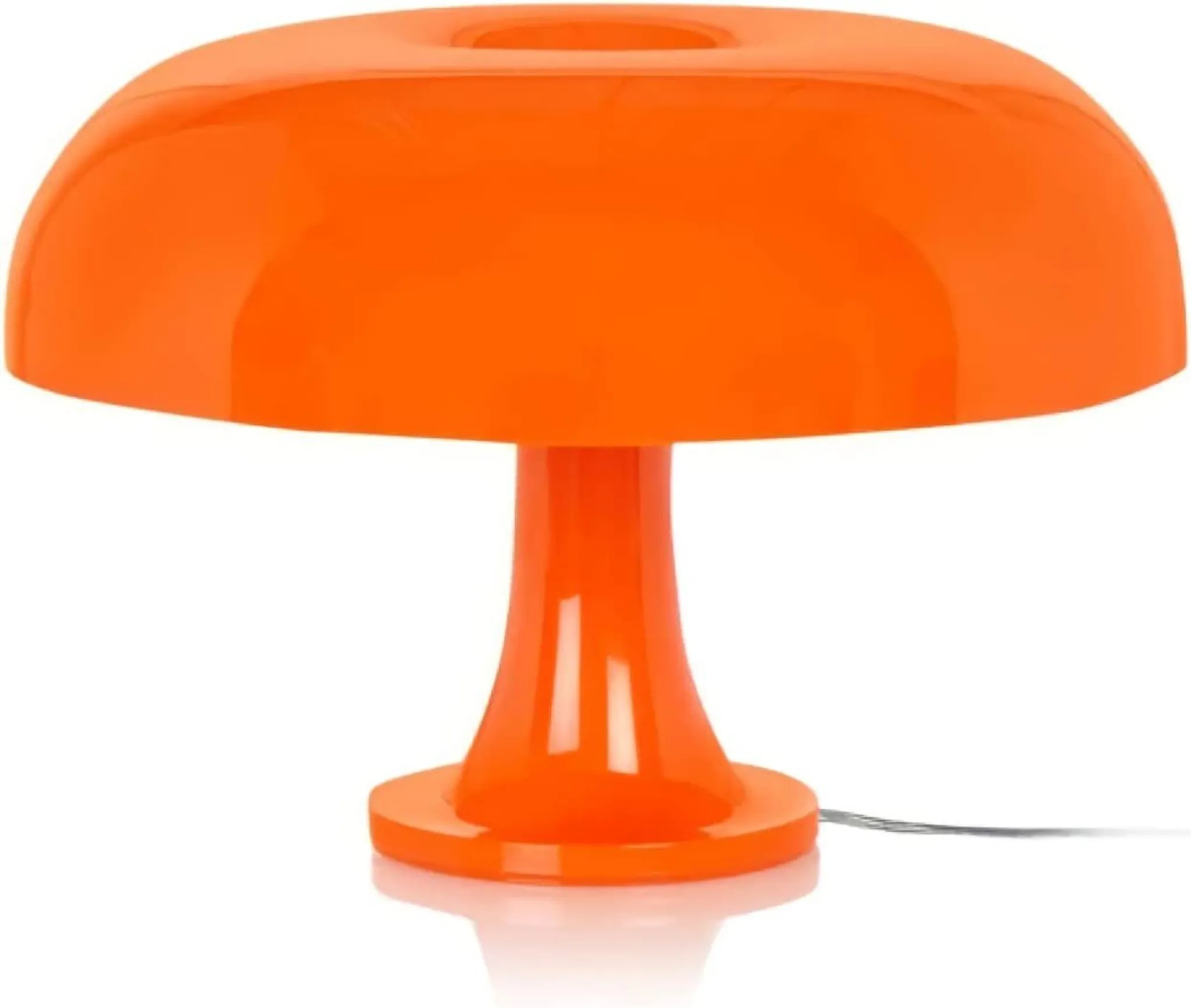 Tischlampe / Pilz-Lampe Orange in Düsseldorf - Eller