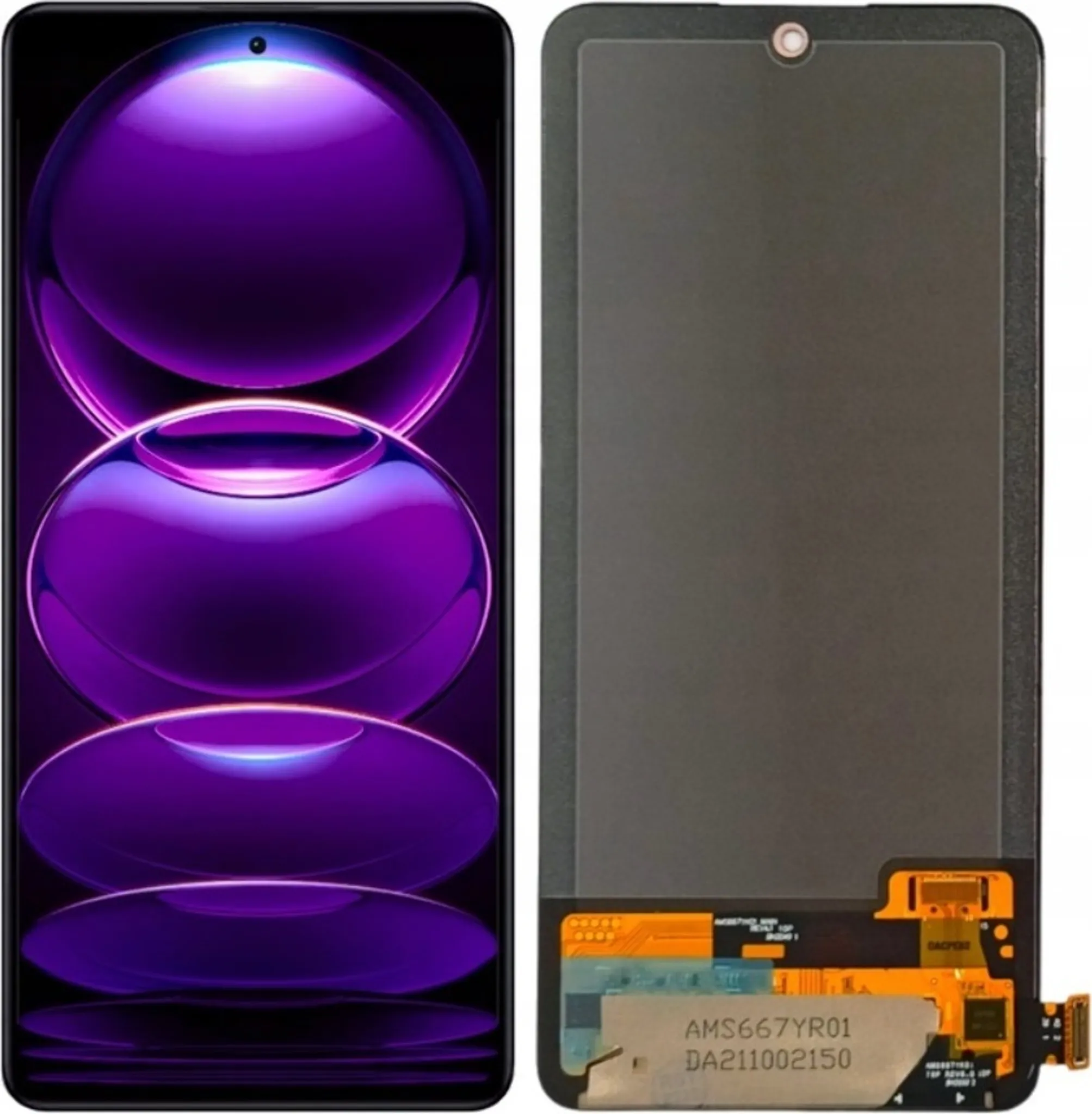 IYAiYO Schermo LCD Display Ricambio Per Redmi Note 12 Pro 4G – Completo Di Cornice E Kit Strumenti - 5