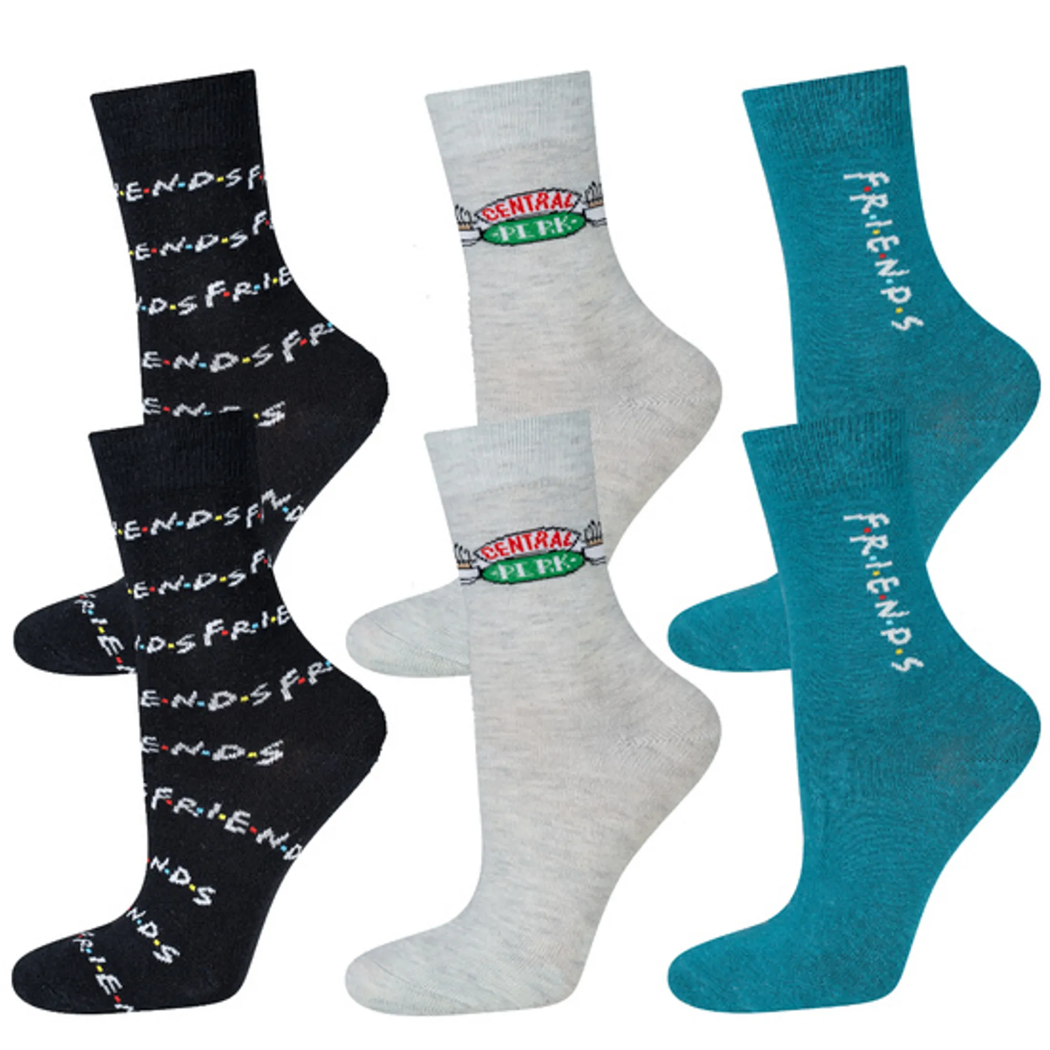 Set 3x Socken ein für Ideal - Geschenk