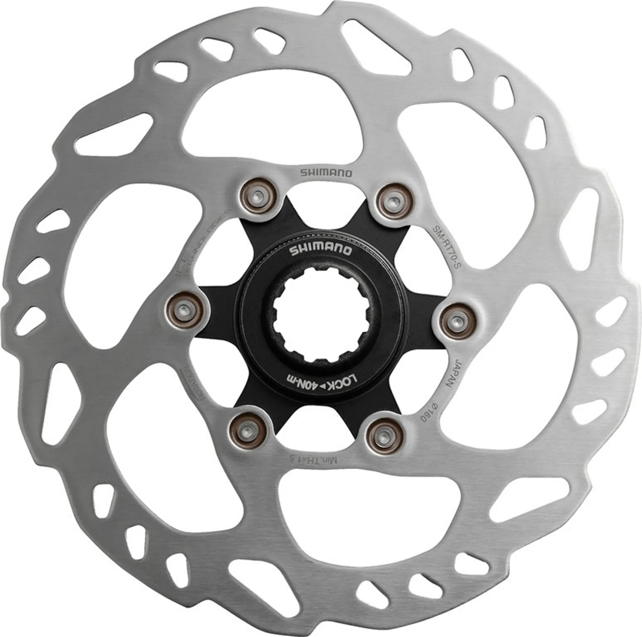 Disque De Frein XLC BR-X114 203mm Argent – Compatible Moyeu Rohloff HR