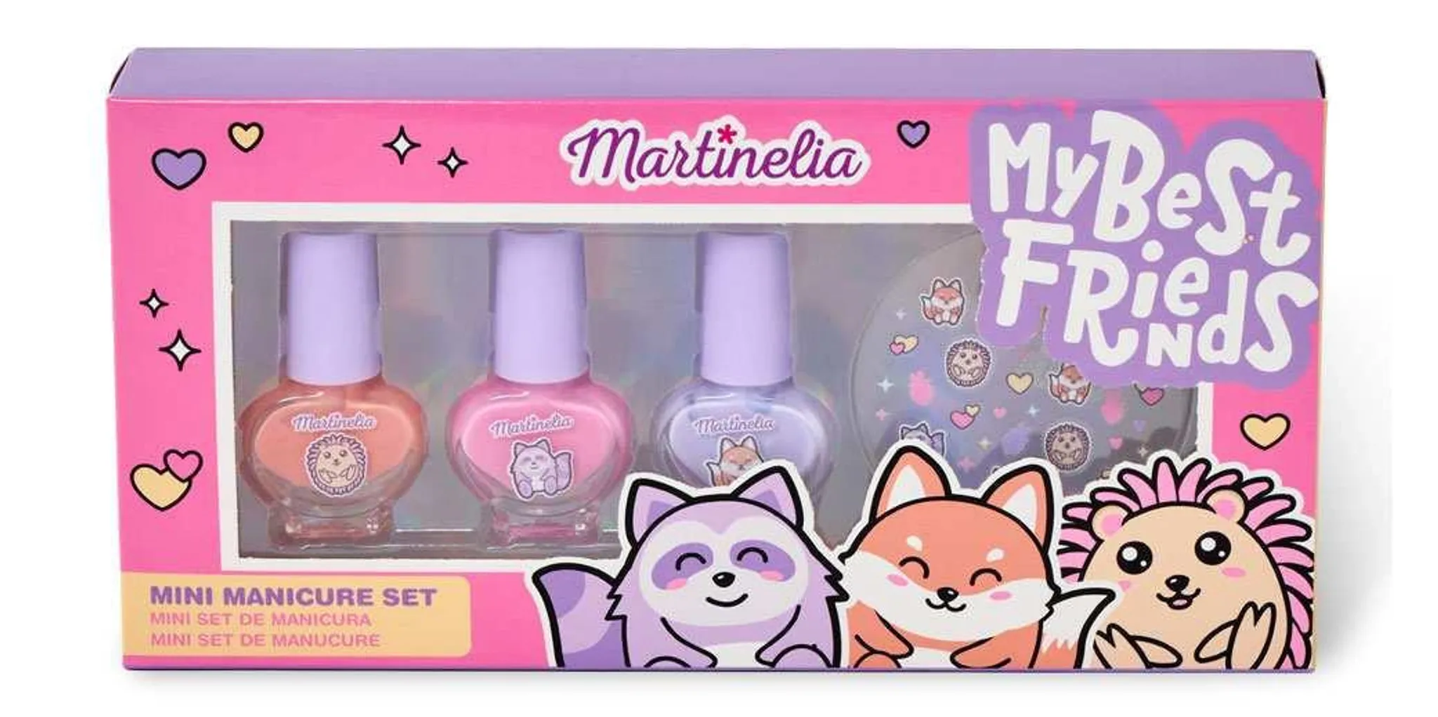 AQUARIUS MARTINELIA YUMMY MAKEUP & CASE SET – Kinder-Kosmetik Mit Nagellack & Lipgloss