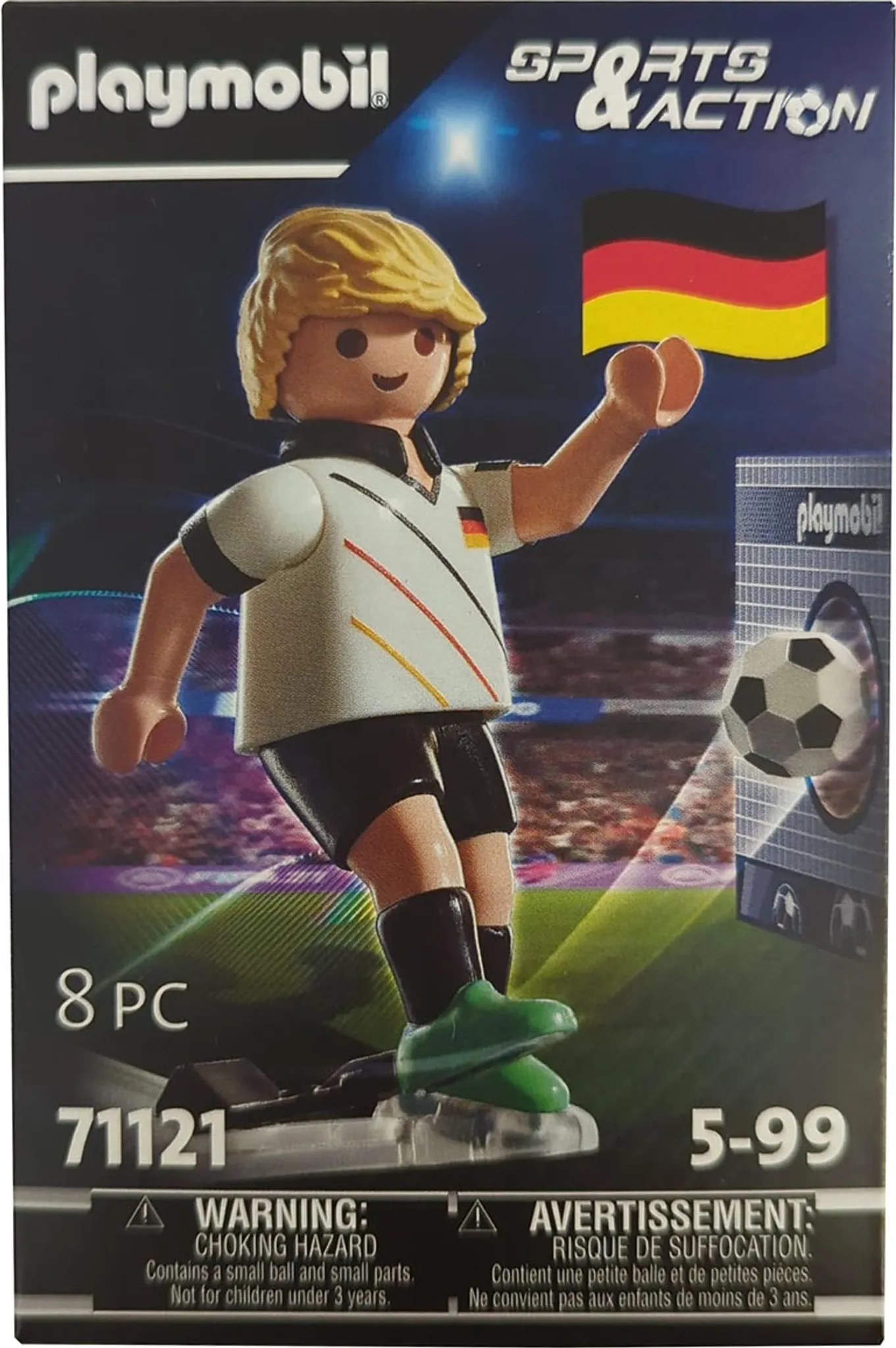 PLAYMOBIL Sports & Action 71121 Fußballspieler Deutschland