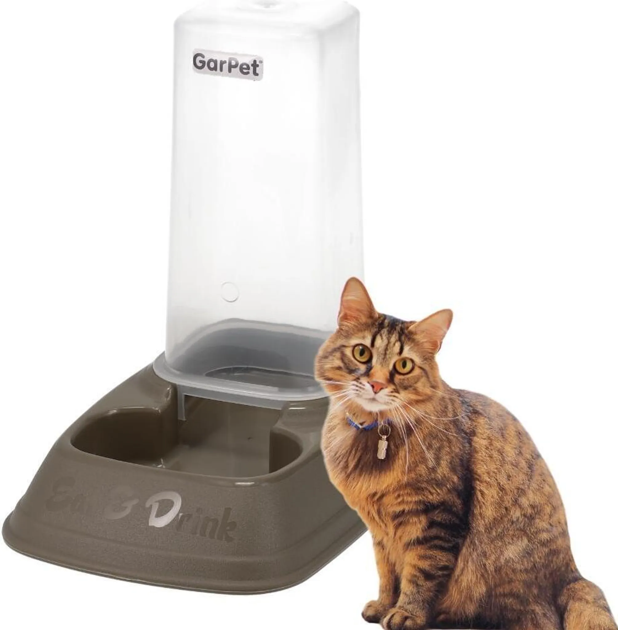 Automatischer Futterspender Für Hunde Und Katzen, Doppelt, 6 L, USB + Näpfe