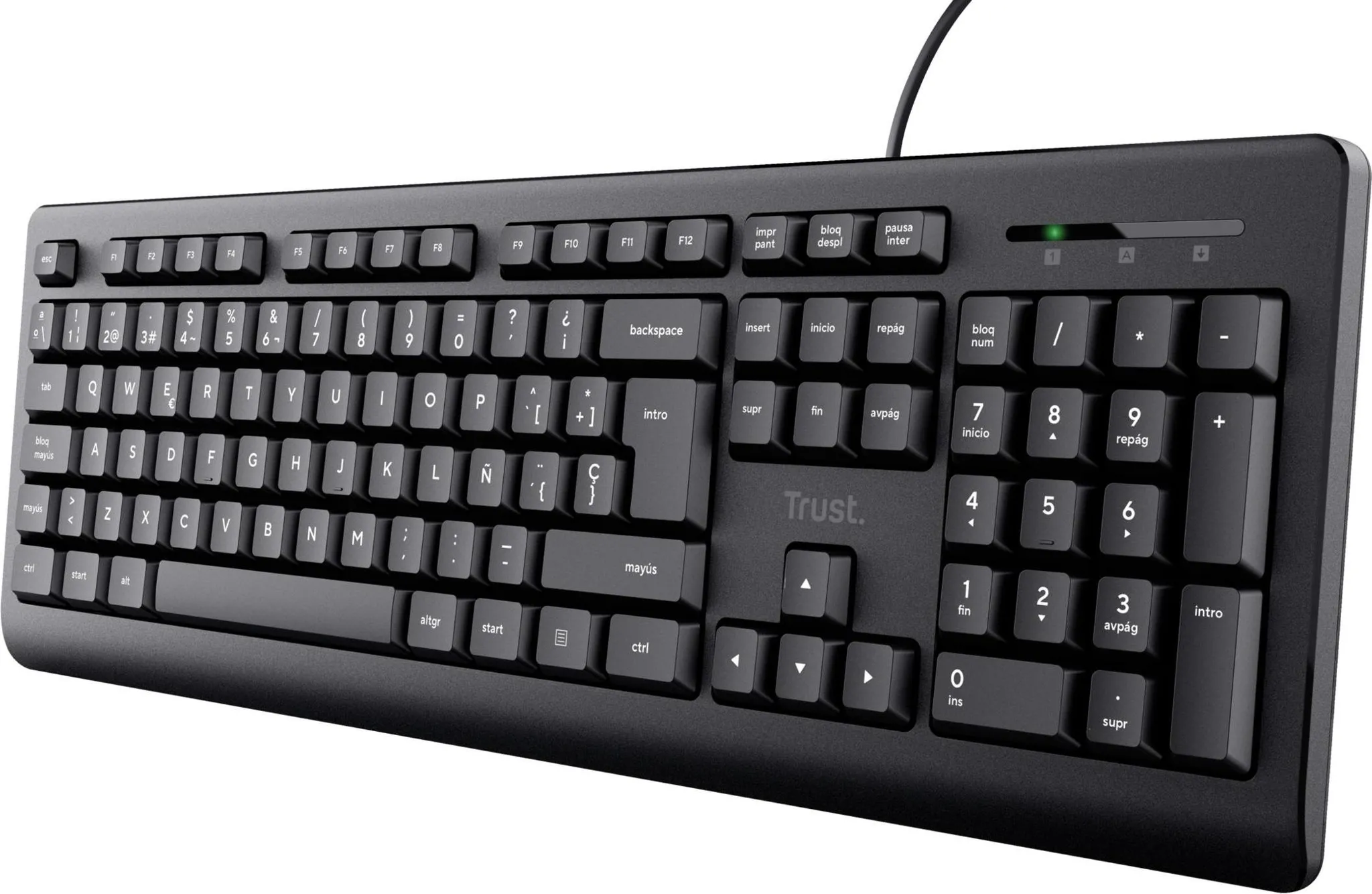 Trust Taro Tastatur