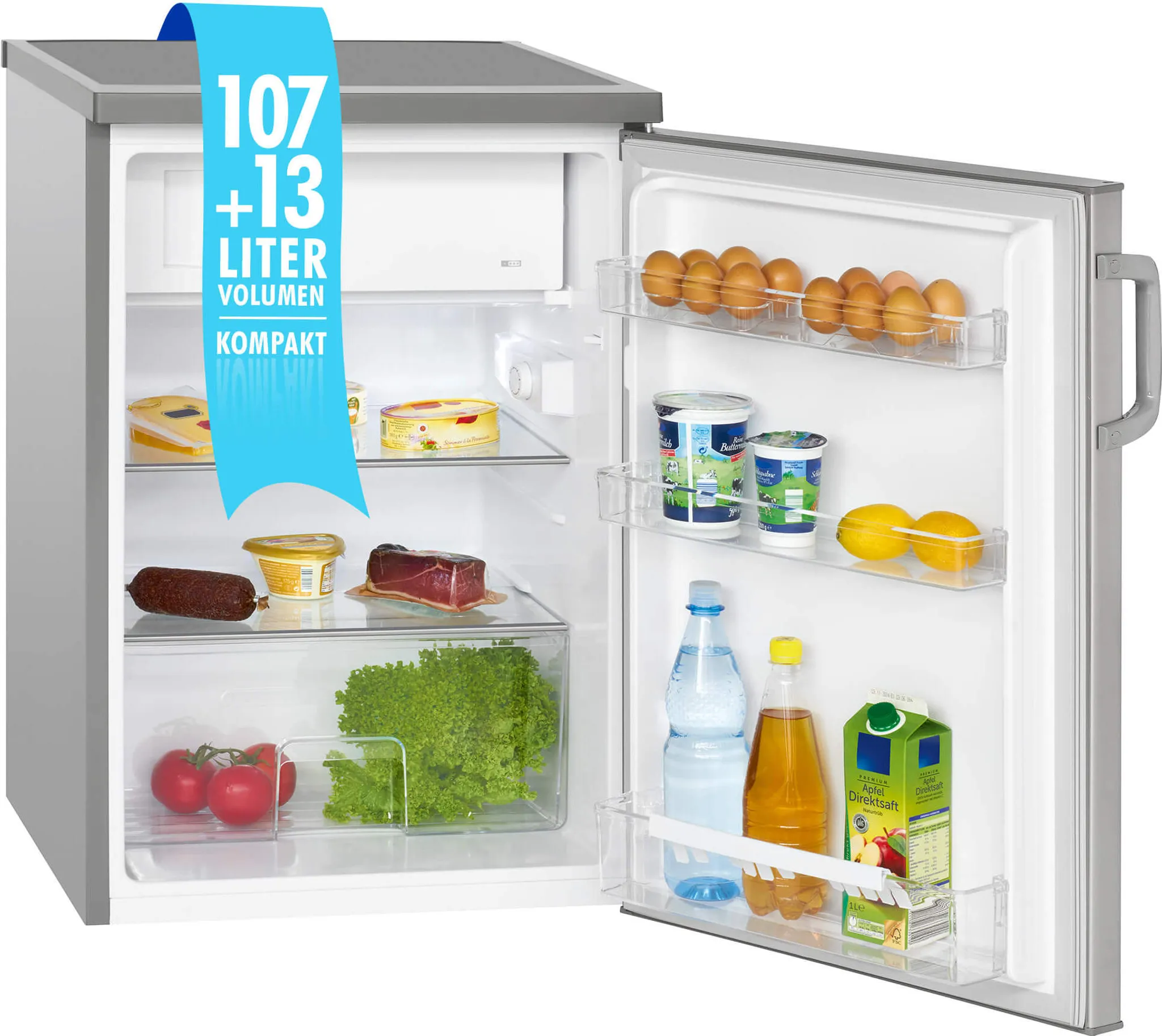 Bomann® Kühlschrank mit Gefrierfach, Getränkekühlschrank