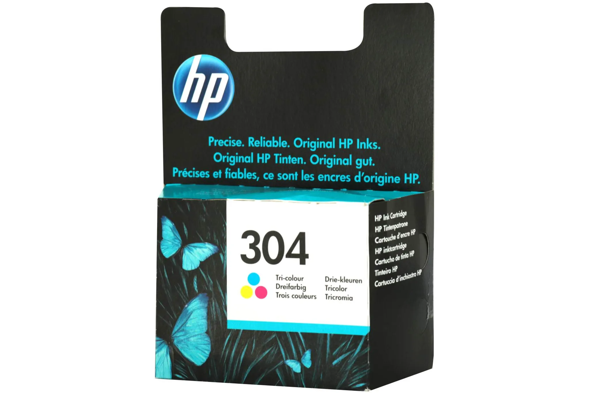 HP Drucker Tintenpatrone 304 dreifarbig Tri