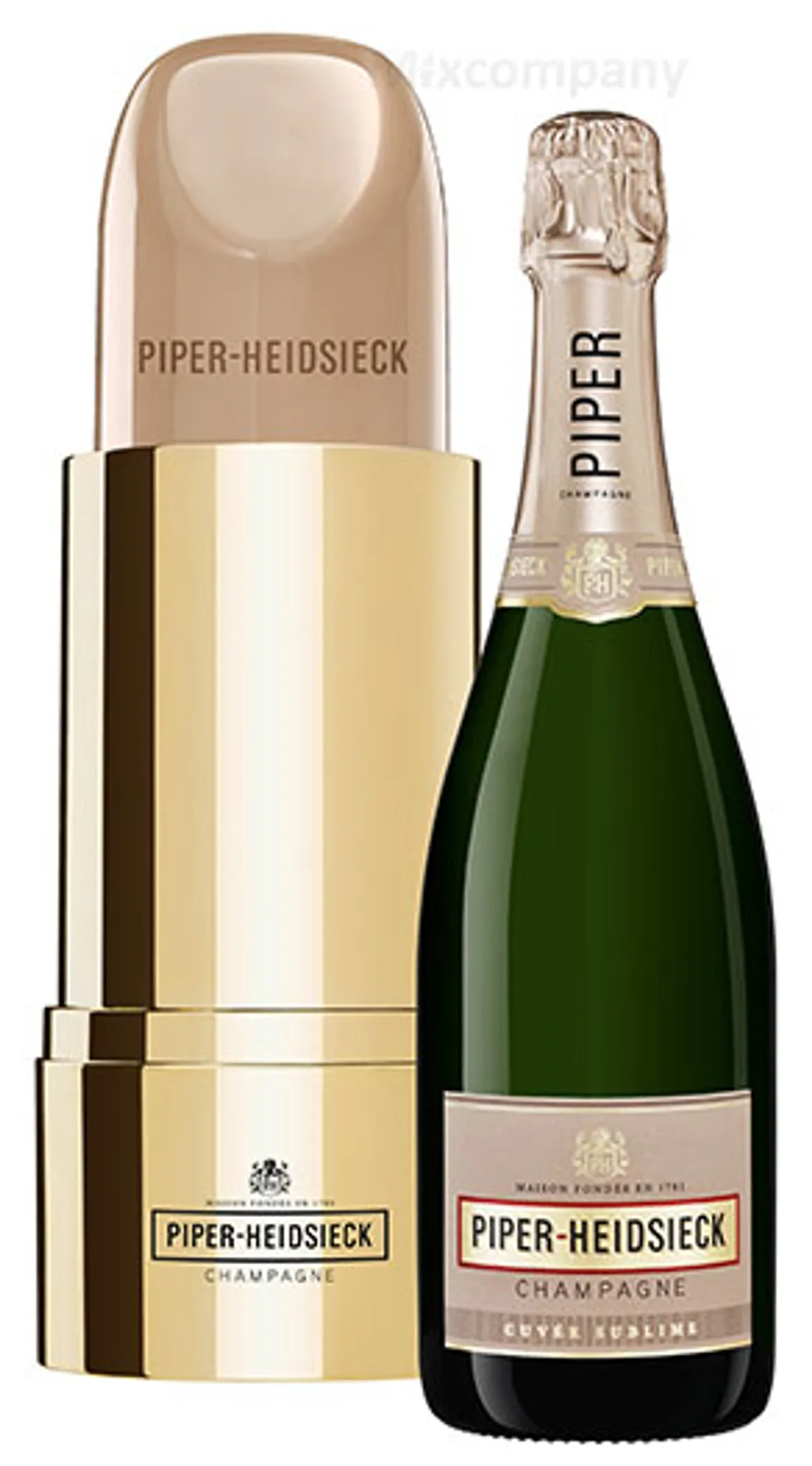 Heidsieck Lipstick Brut Champagner Piper