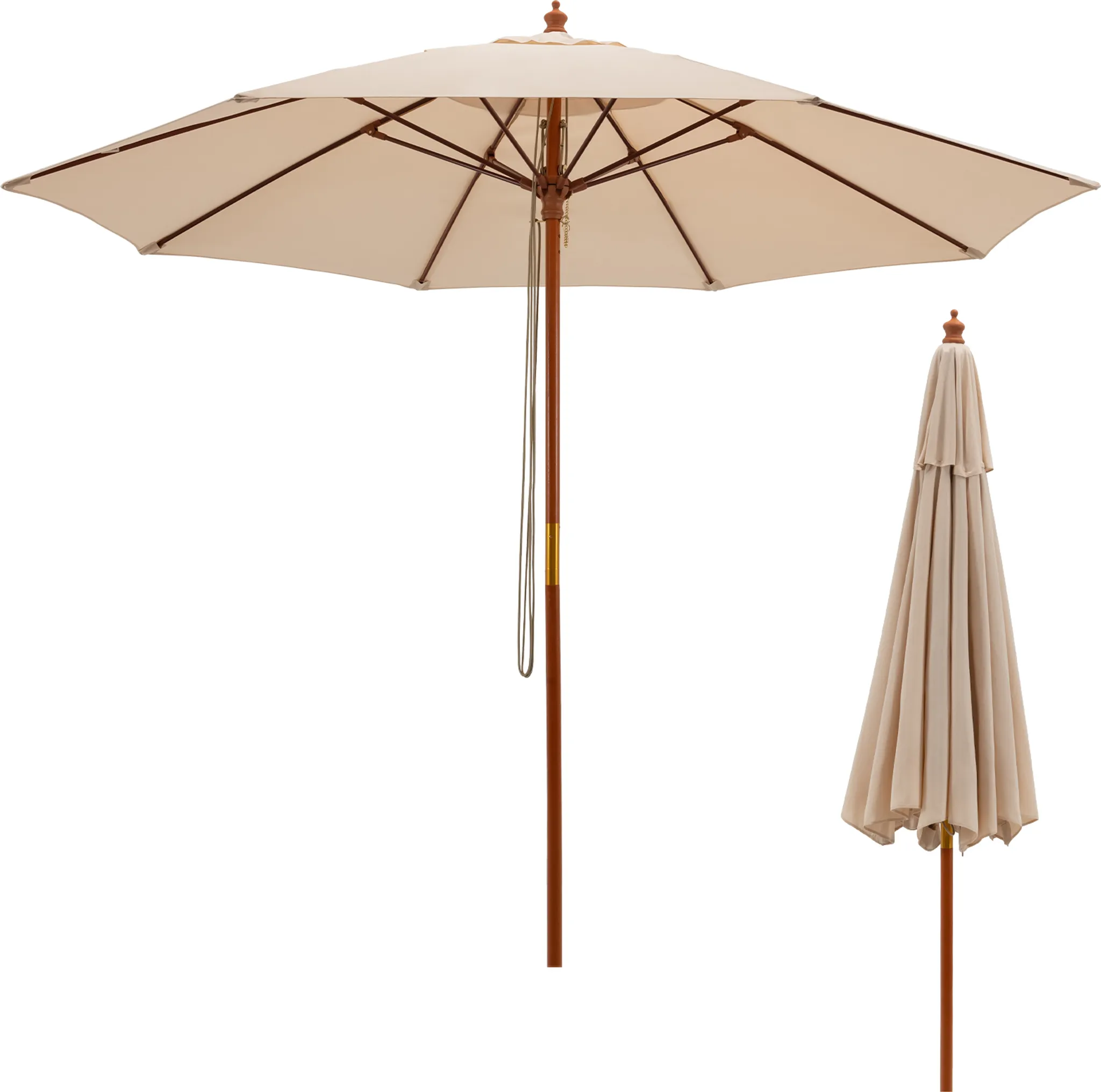 Tenda Di Ricambio Per Gazebo Rettangolare 3x3 Metri – Copertura Doppio Top 220GSM Con Protezione UV30+ – Solo Telo (adatto Per Strutture Con 8 Coste) - 6