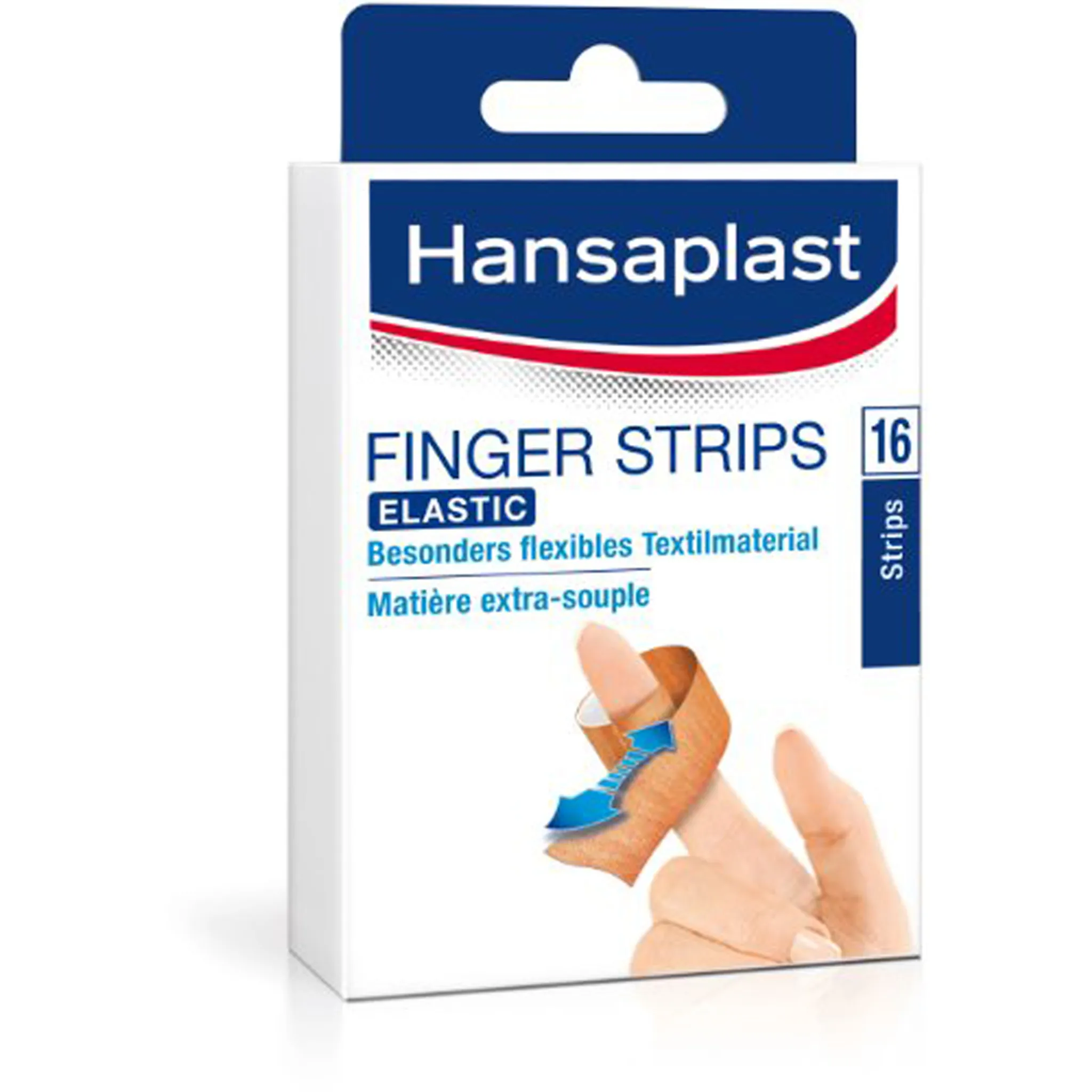 Hansaplast Elastic Finger Pflasterstrips 16
