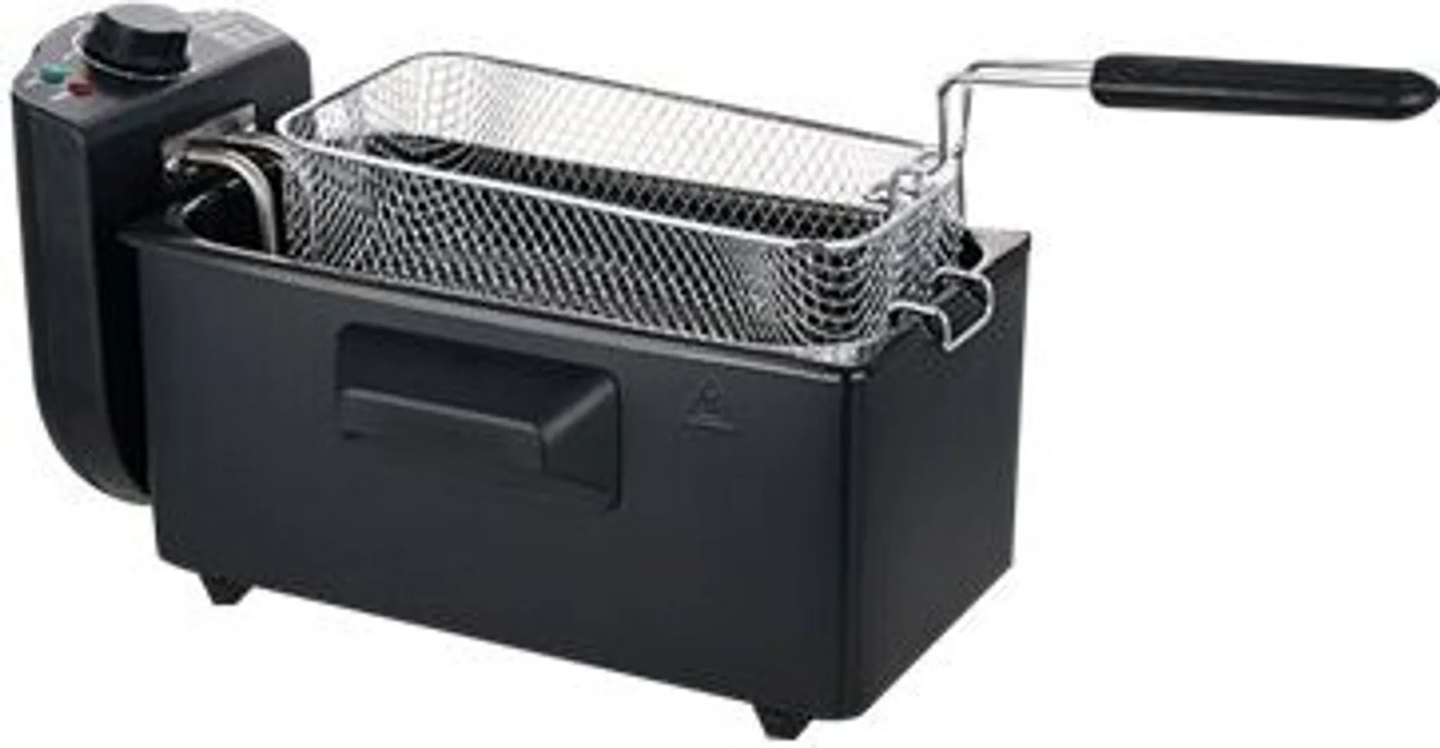 Melissa Kaltzonen-Fritteuse 3 Liter – Edelstahl, 2200 W, Temperatur 90–190°C, Für Perfekte Pommes & Snacks