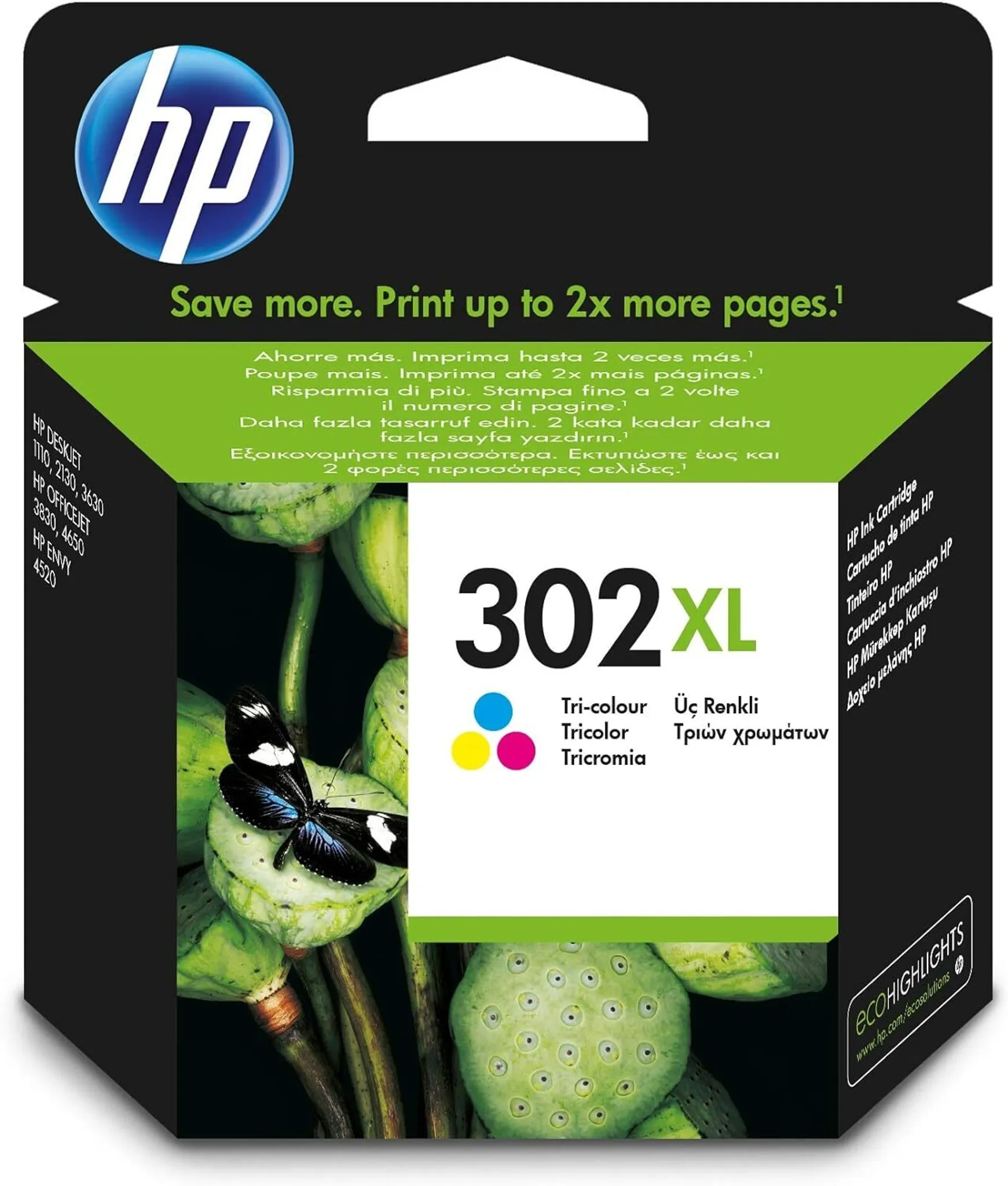 Original Tinte hp 302XL (F6U67AE) für hp