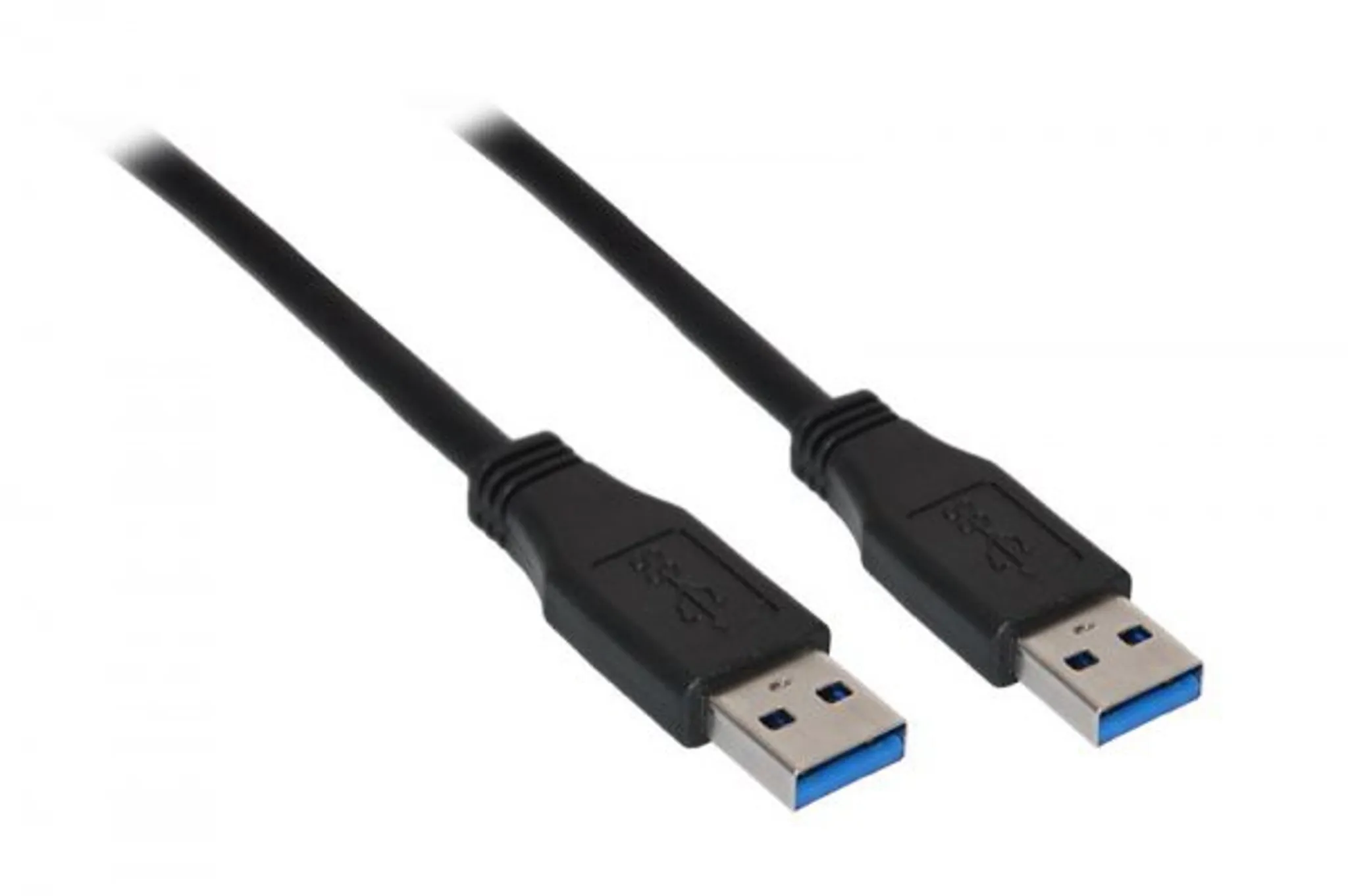1m) USB A auf USB 3.0 A Verlängerungskabel - Grau