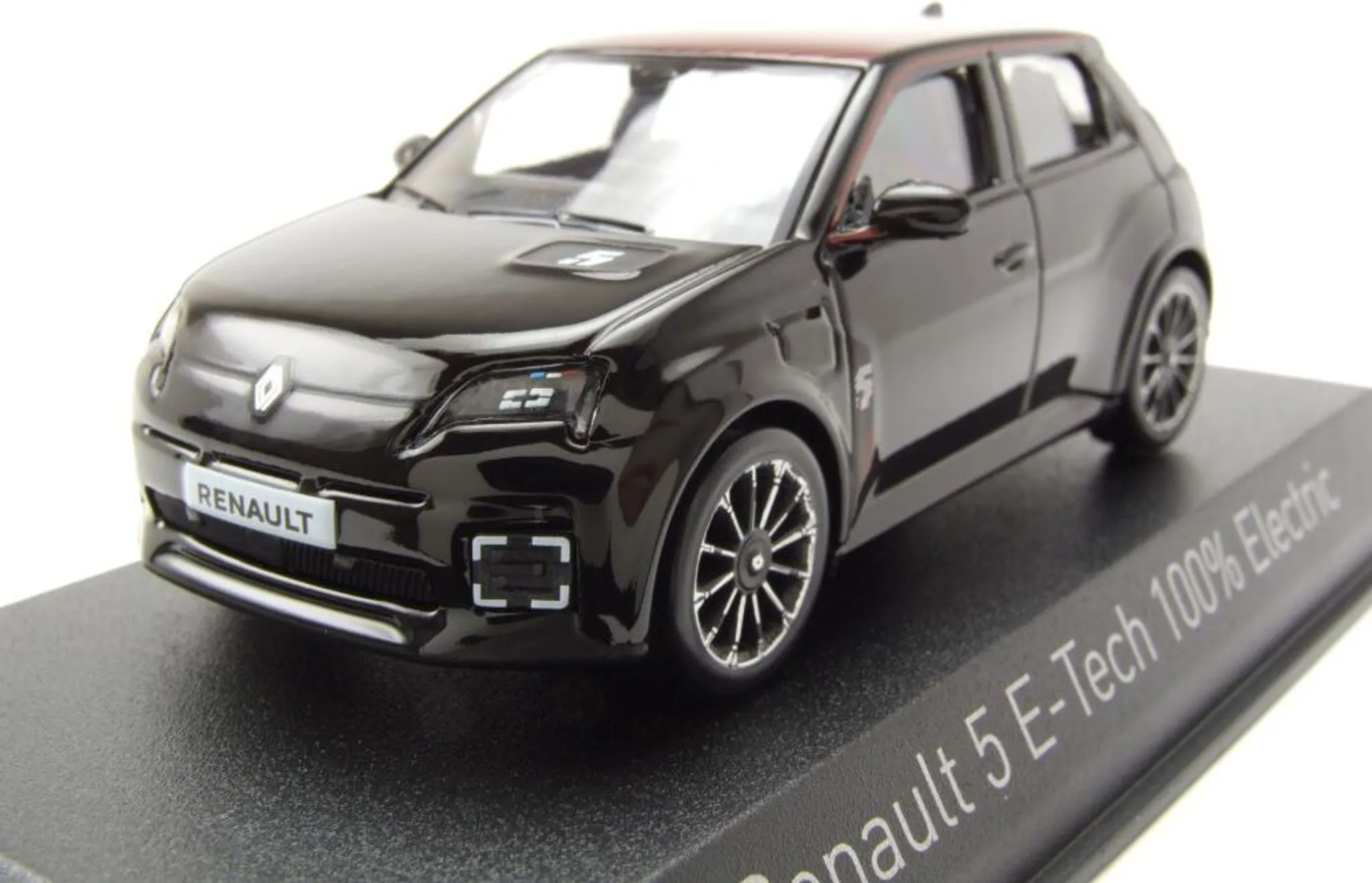 ミニカー Norev Renault 5 e-tech 100% electric Norev 2024 Renault 5 E Tech 100 Electric Black 1:64 US