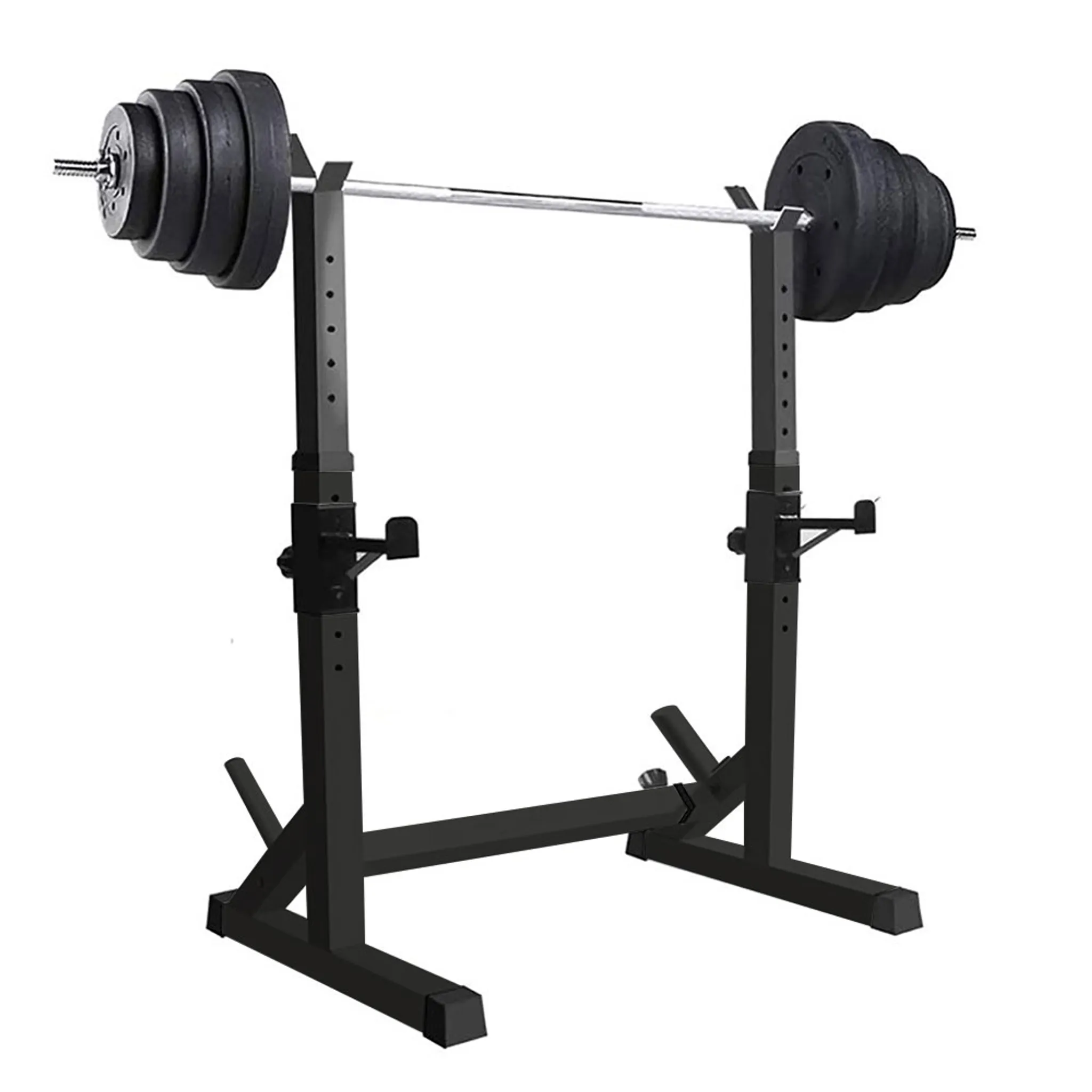 GORILLA SPORTS® Langhantelablage Hantelablage Squat-Rack