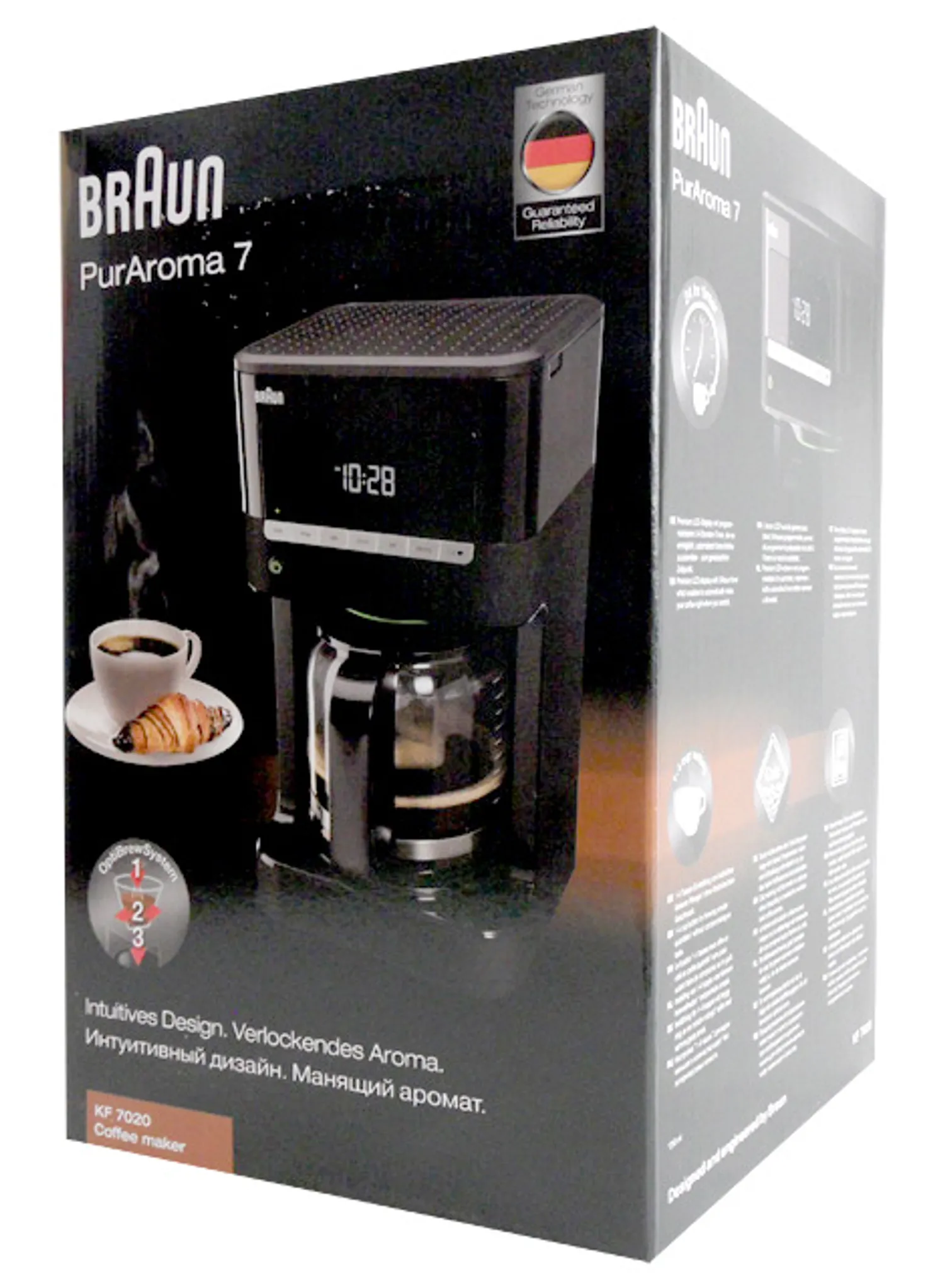 PurAroma Kaffeemaschine Braun 7 KF7020
