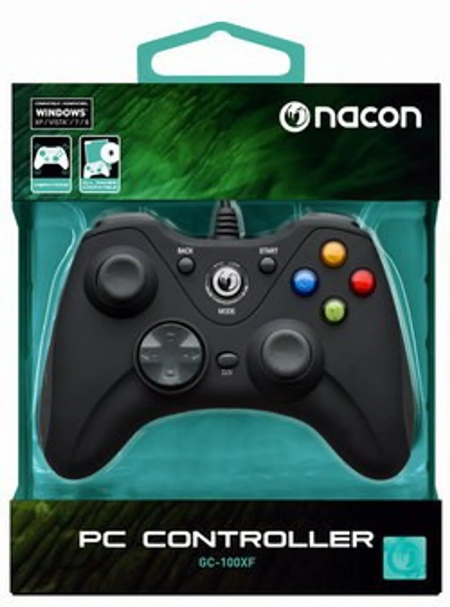 NACON Controller Joypad joystick gamepad per PC - GC-100XF