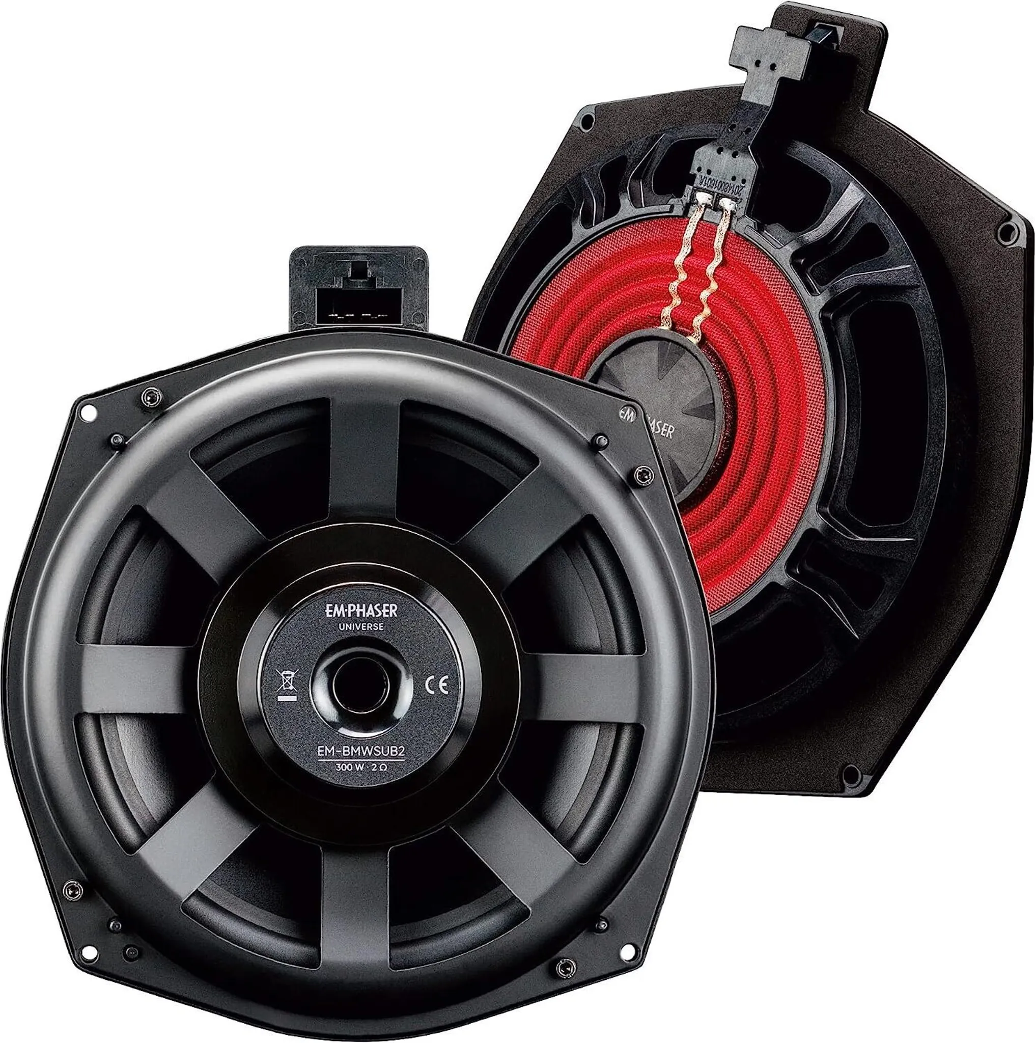 Subwoofer Sottosella ATS-BSUB2 Per BMW | 20cm, Plug &amp; Play, CRYSTAX - Potenza 150W RMS