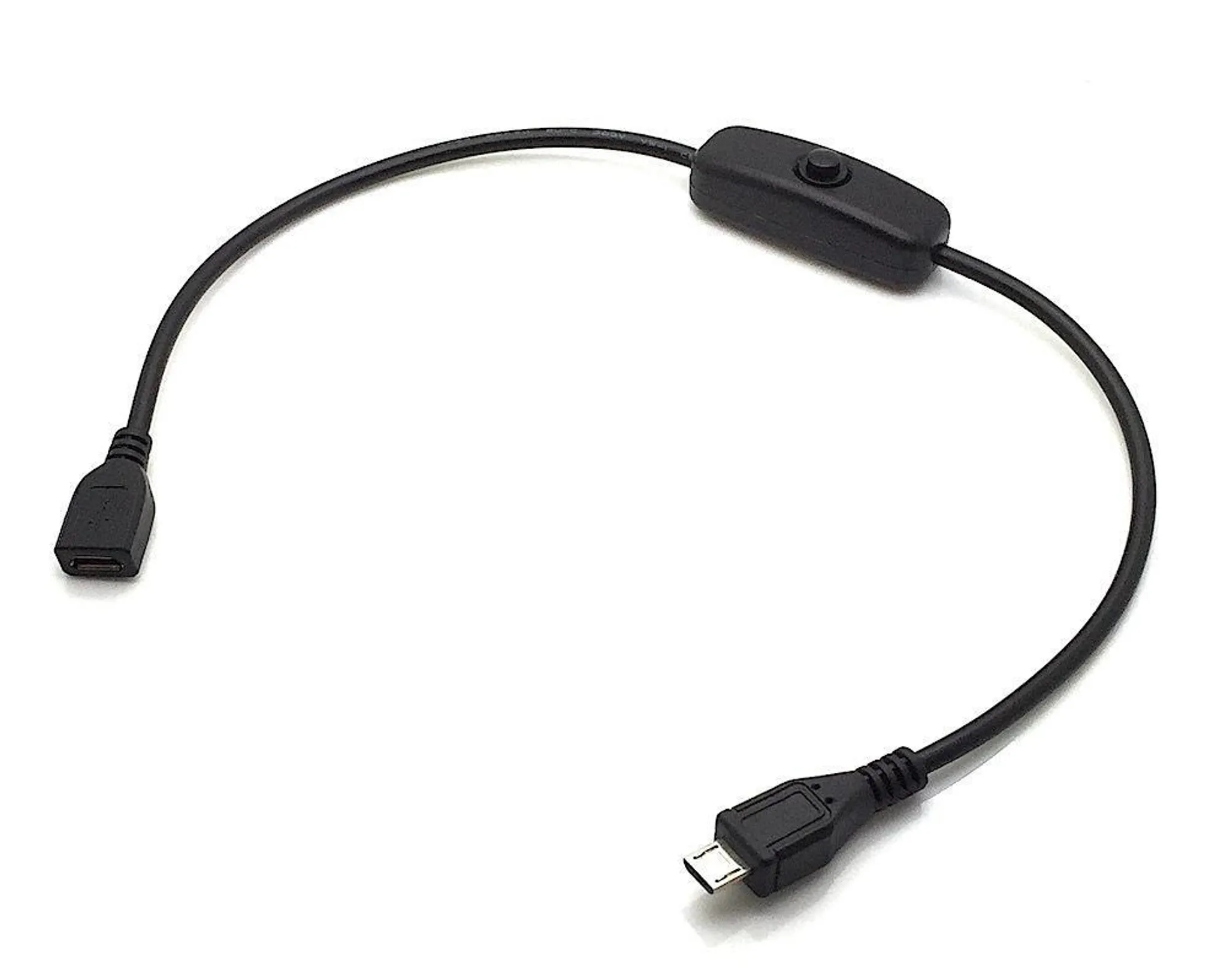 USB 2.0 DC-Kabel mit Schalter Micro B Buchse