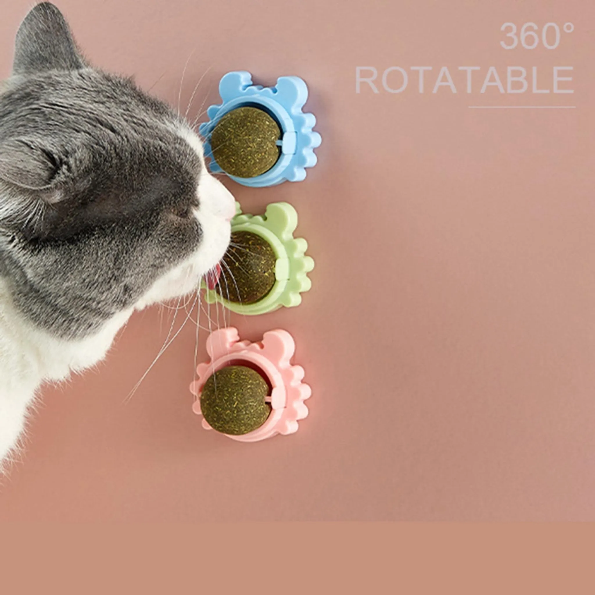 3 Stück Natürliche Katzenminze Bälle Garten & Heimwerken Tierbedarf Katzenzubehör Katzenspielzeuge 