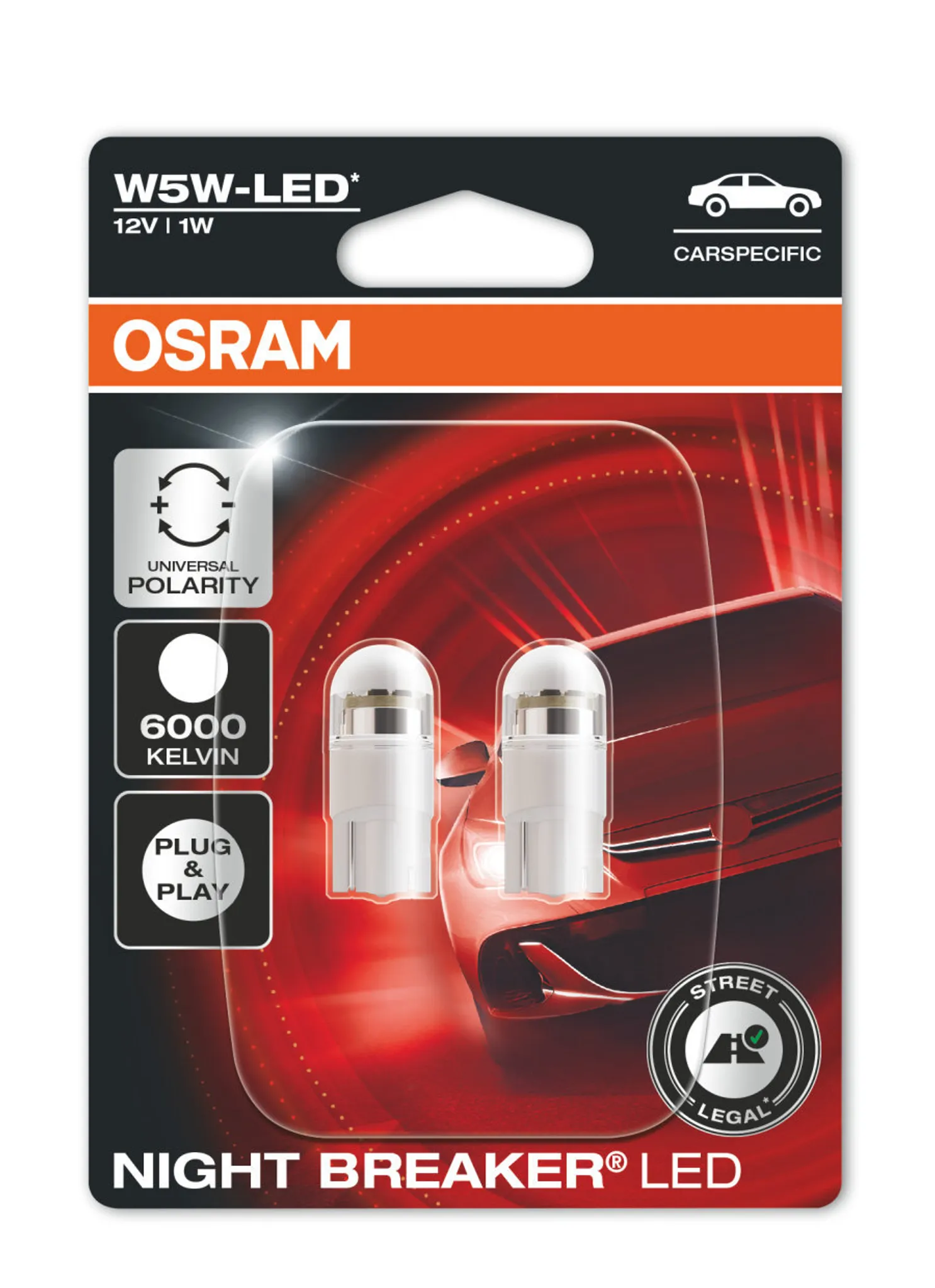 OSRAM H7 LED-NACHRÜSTLAMPE Night Breaker Glühlampe + Ledriving