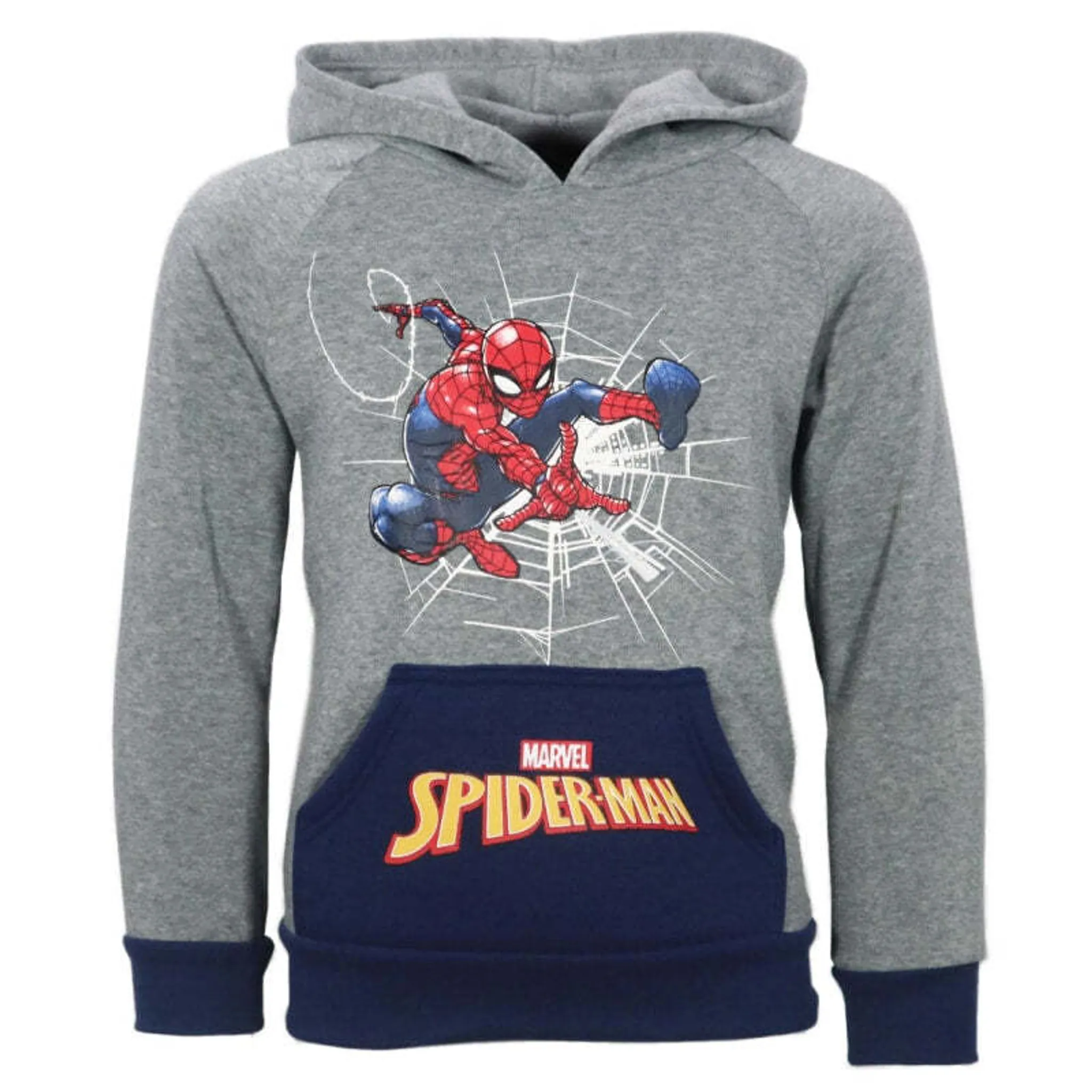 Marvel Kinder Jungen Spiderman Fleece Hoodie