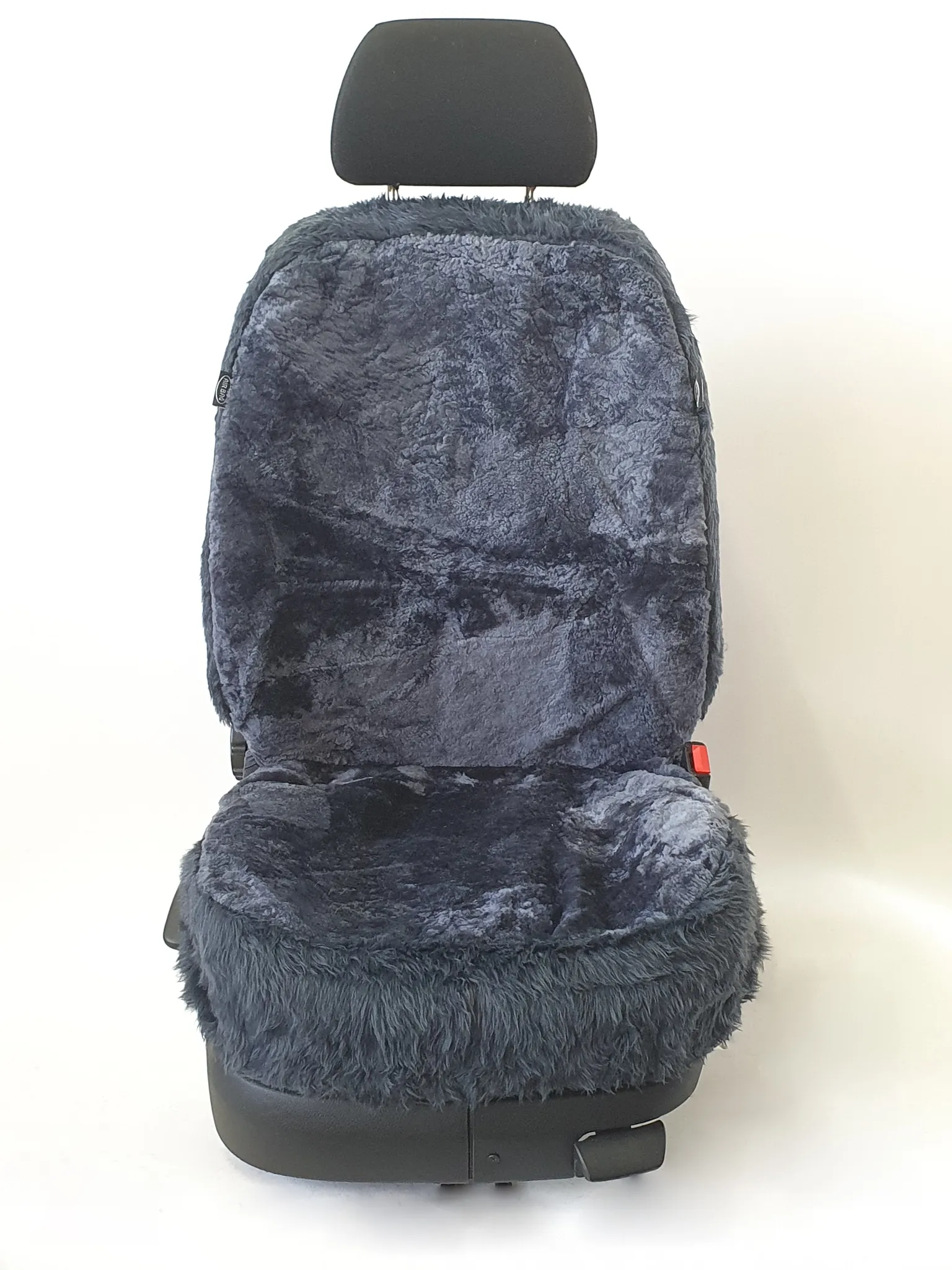 NOVSKI Autositzbezüge Leder Für T&oyota Warm Plüsch Autositzbezug Winter  Universal Rücksitzschutz 。 (Farbe : Grey) : : Auto & Motorrad