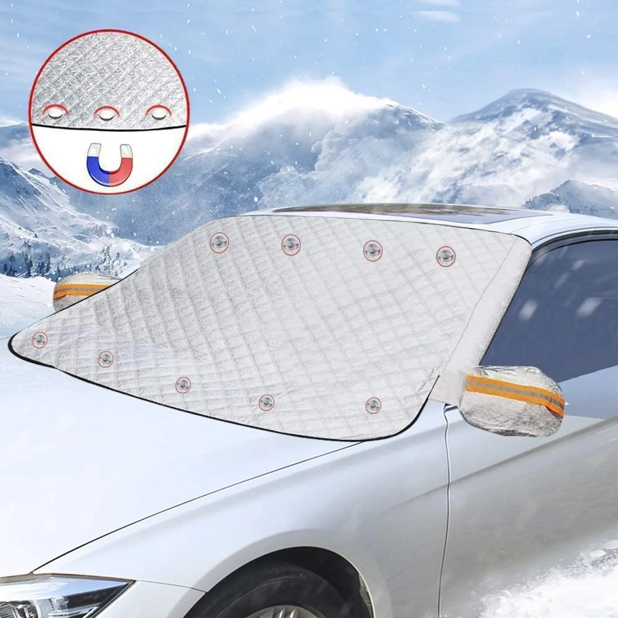 Magnetische Auto-Windschutzscheiben-Abdeckungen, Auto