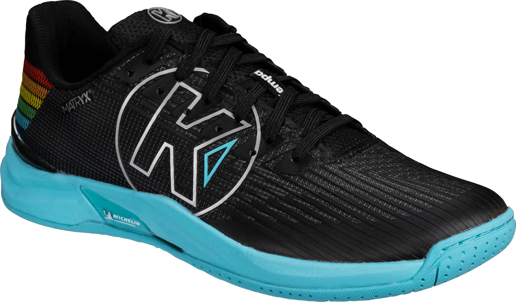 Kempa Attack Two Rainbow Indoor-sportschuhe Blau EU 44