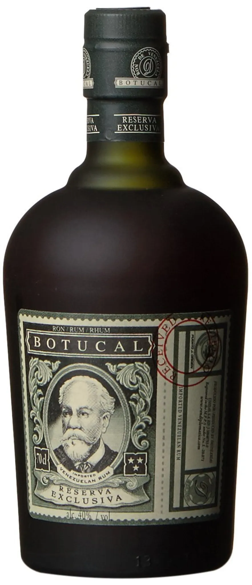 Botucal Reserva Exclusiva Rum Venezuela 40 