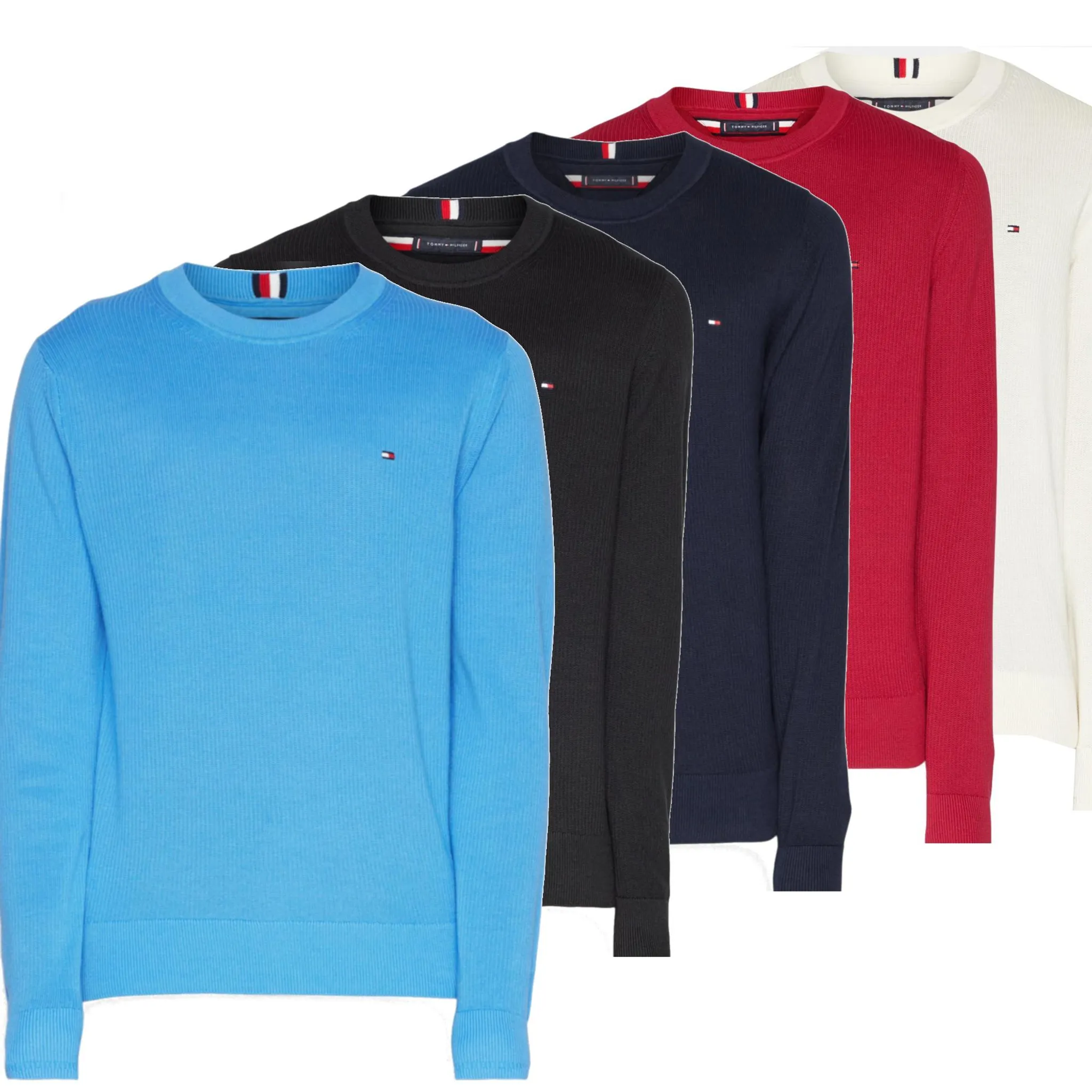 Neu! Tommy Hilfiger Pullover Strickpullover BLAU Größe XXL