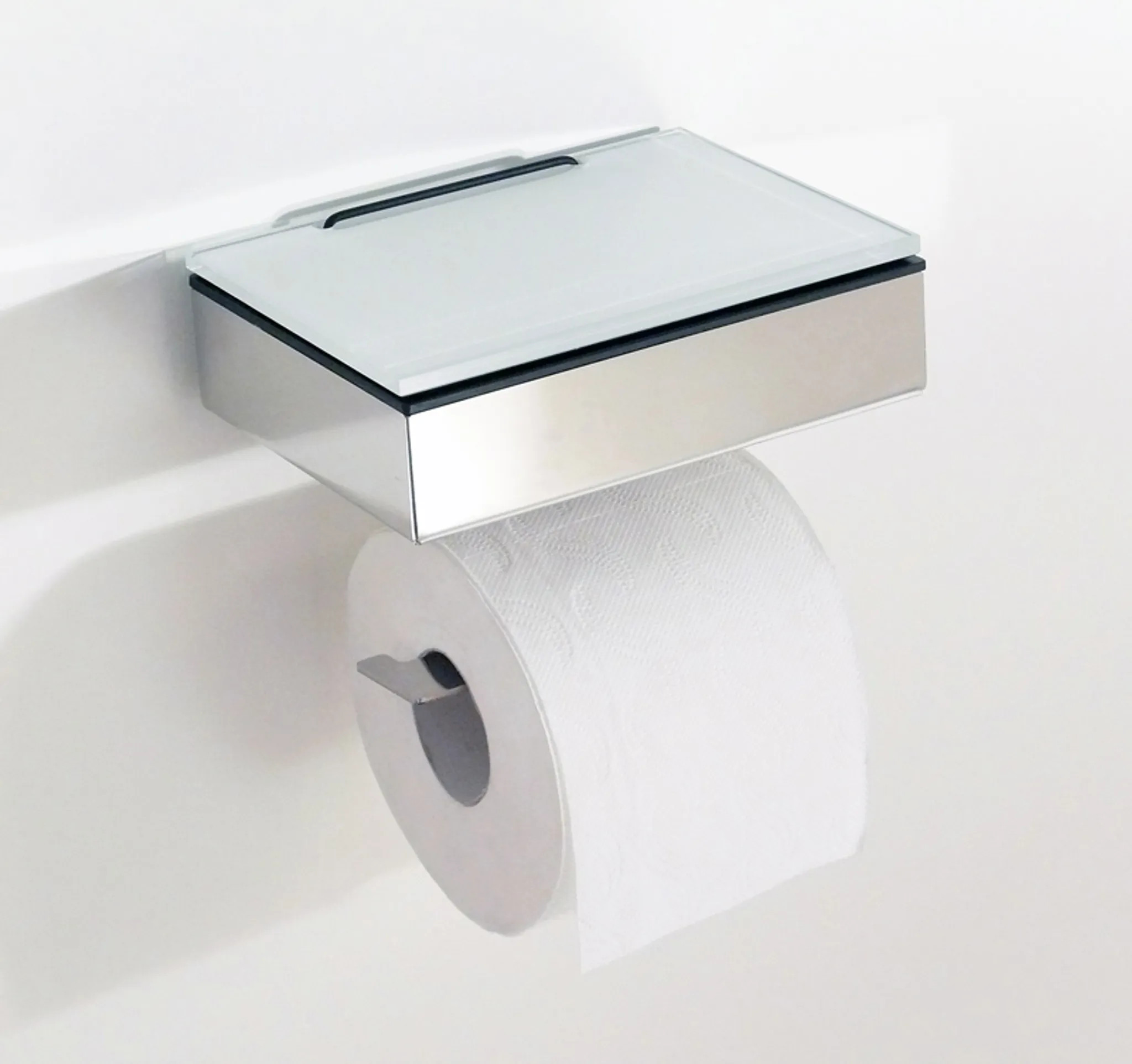 Toilettenpapierhalter mit Feuchttücherbox