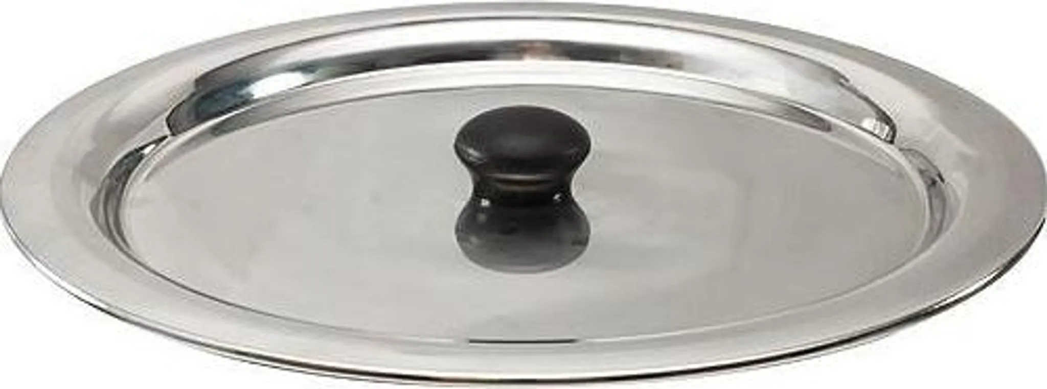 Couvercle en verre avec bouton en inox