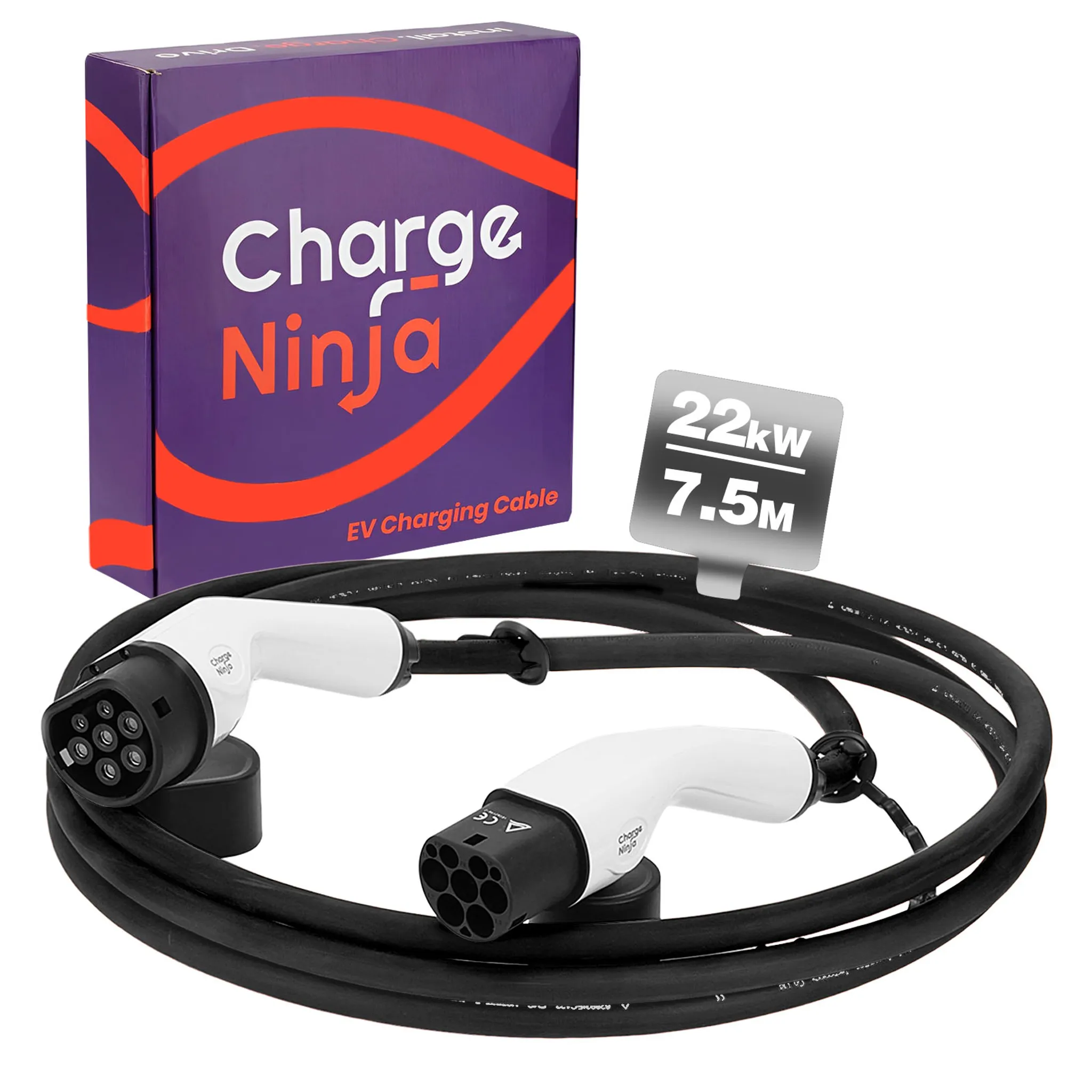 Charge Ninja Rei tragbares Ladegerät - schaltbar 8/10/13/16A, 3