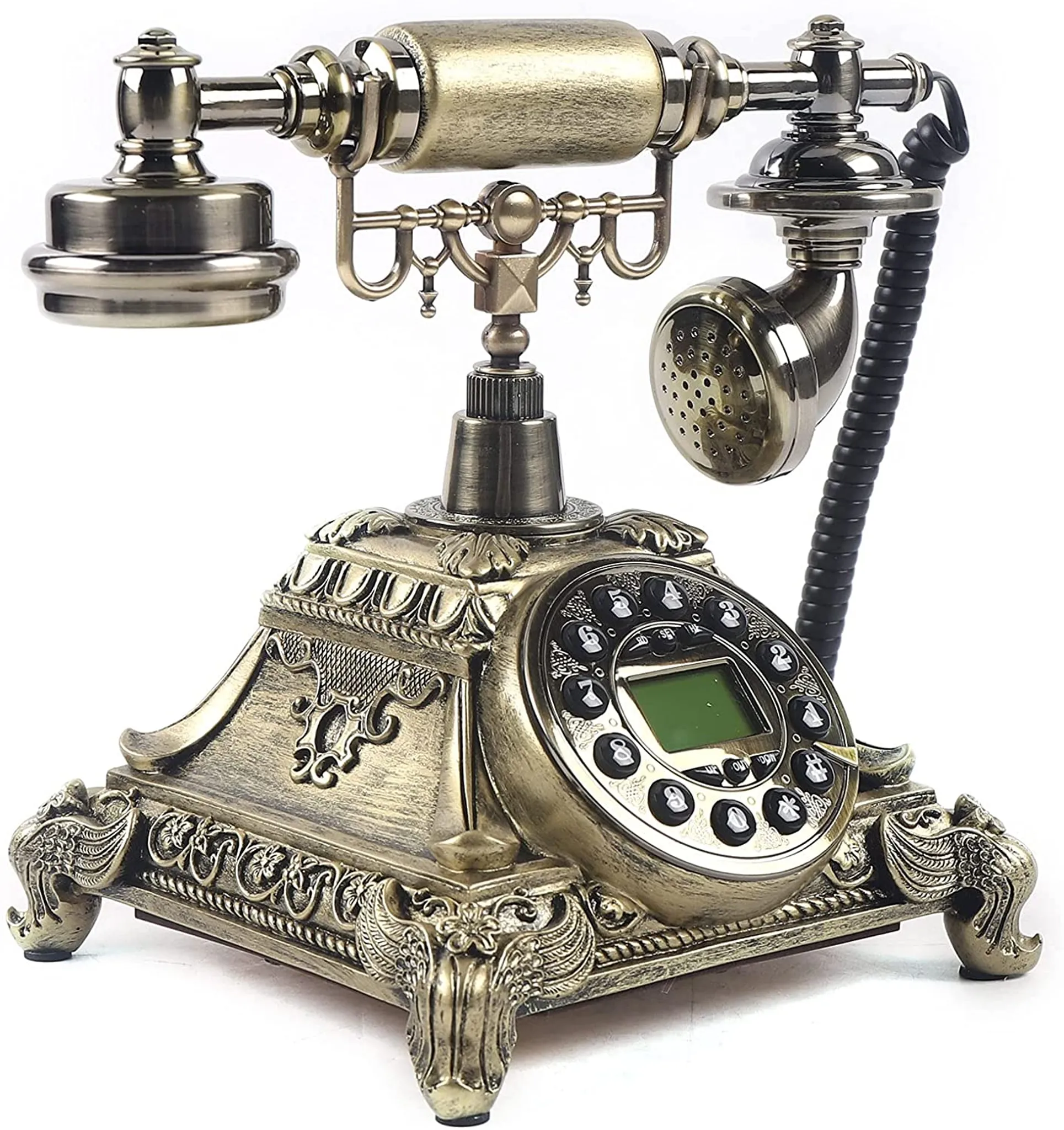 IG Continental Antique Telefon Telefon Festnetz Home Telefon Retro Antikes Telefon Antik Rotary Disc 