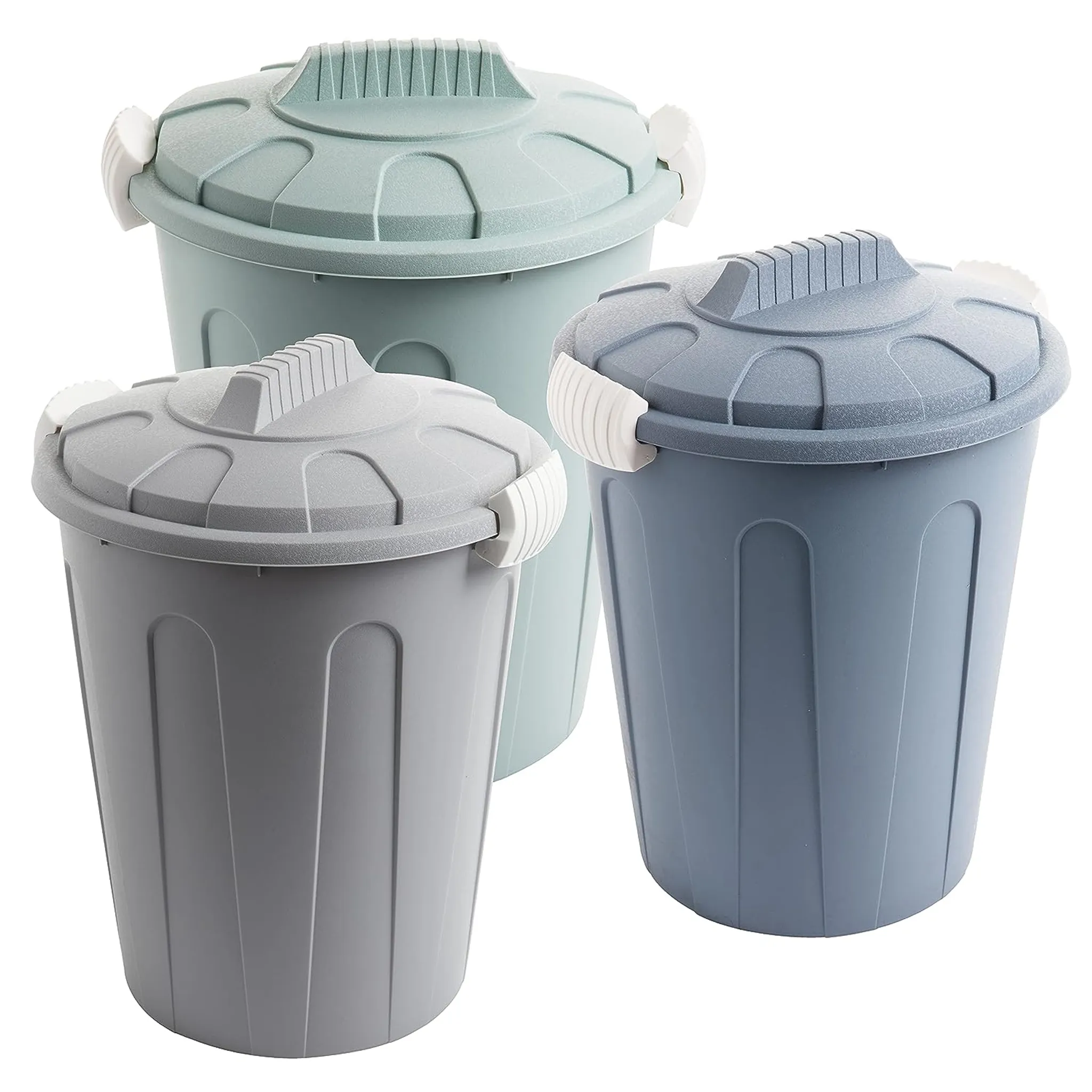 Mülleimer Treteimer Abfalleimer mit Deckel Abfallbehälter 10L bis 40L  Luftdicht