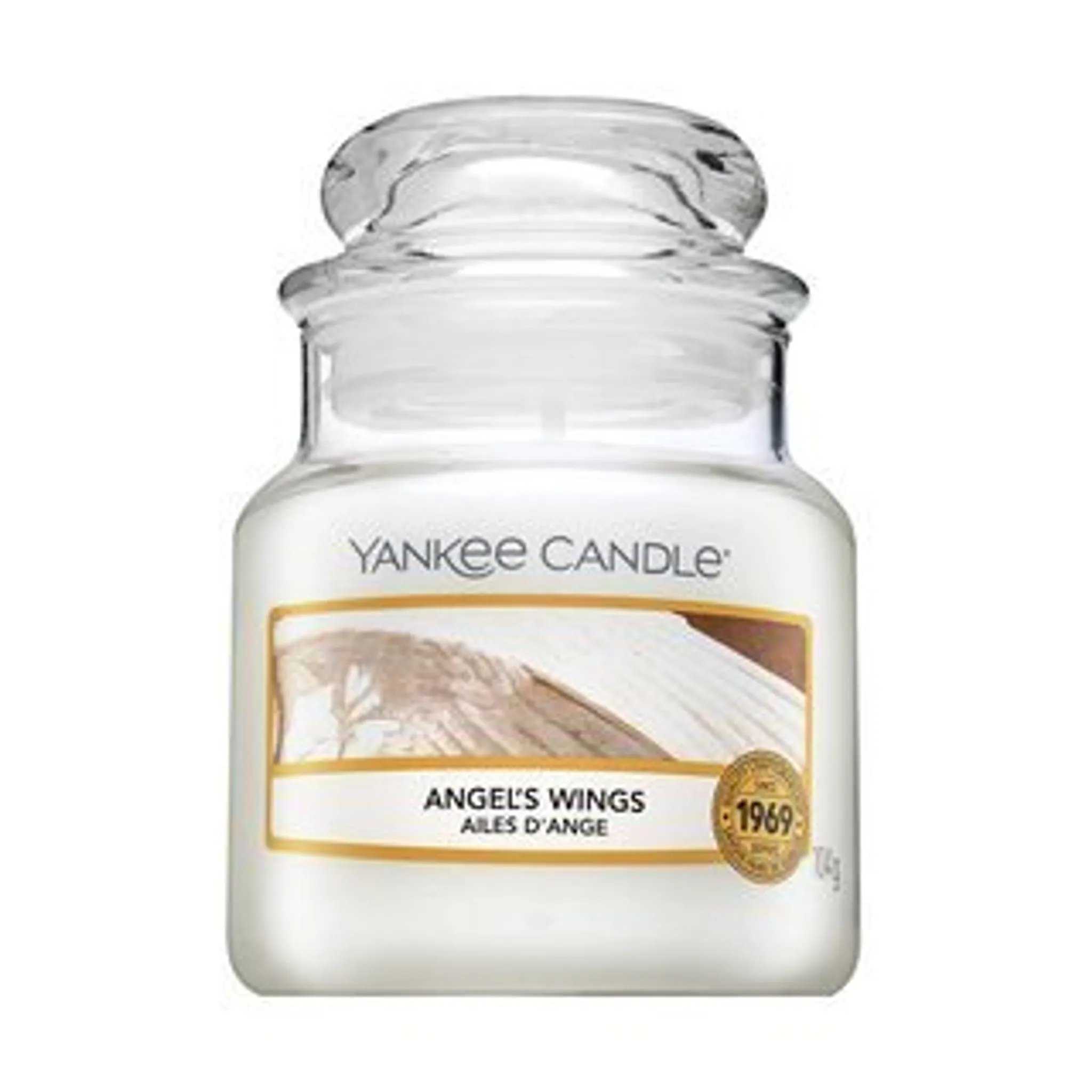 Yankee Candle Glas klein mit Duft Angel Wings - Kerzen zum