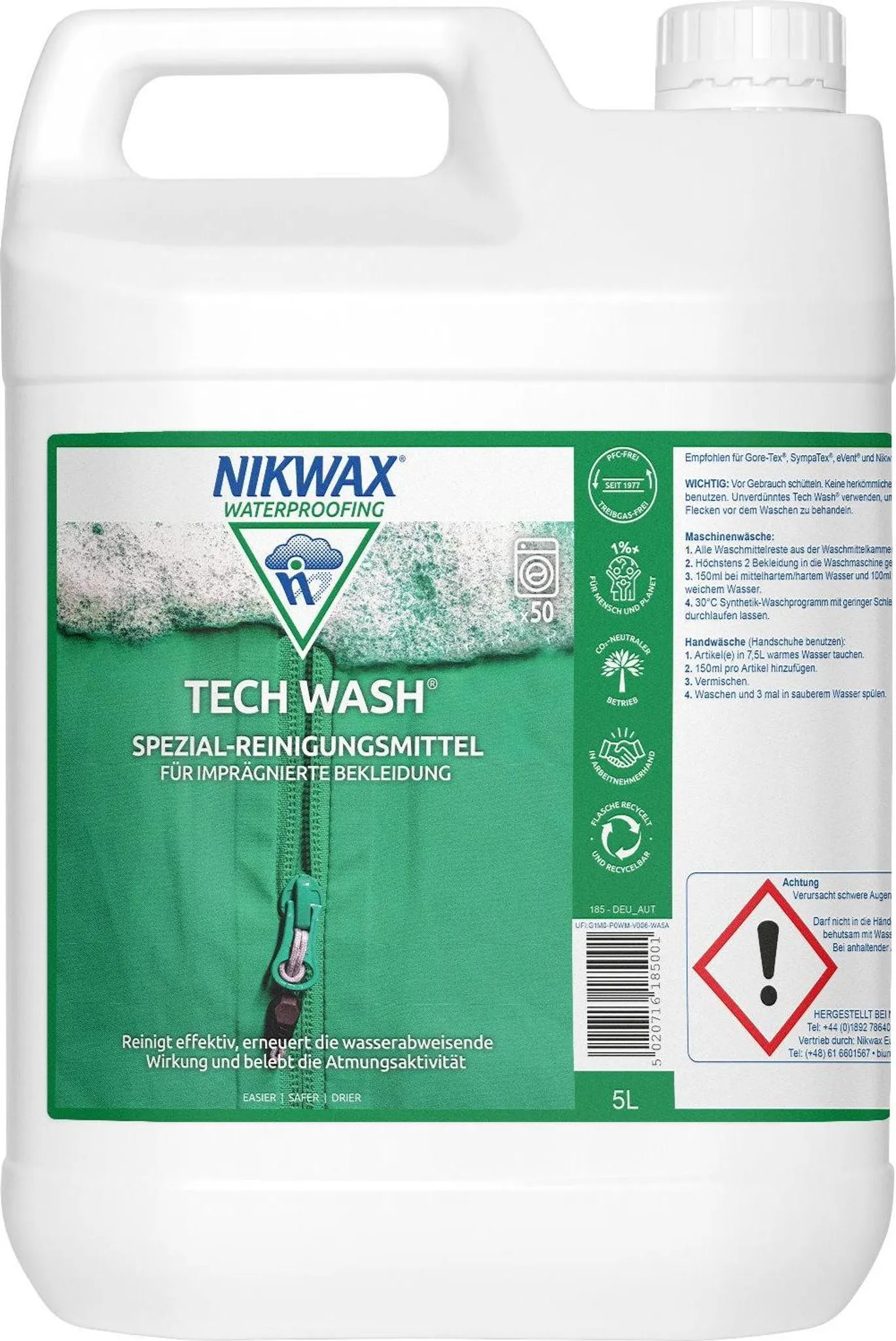 Nikwax Tech Wash Pflege Waschmittel Outdoor