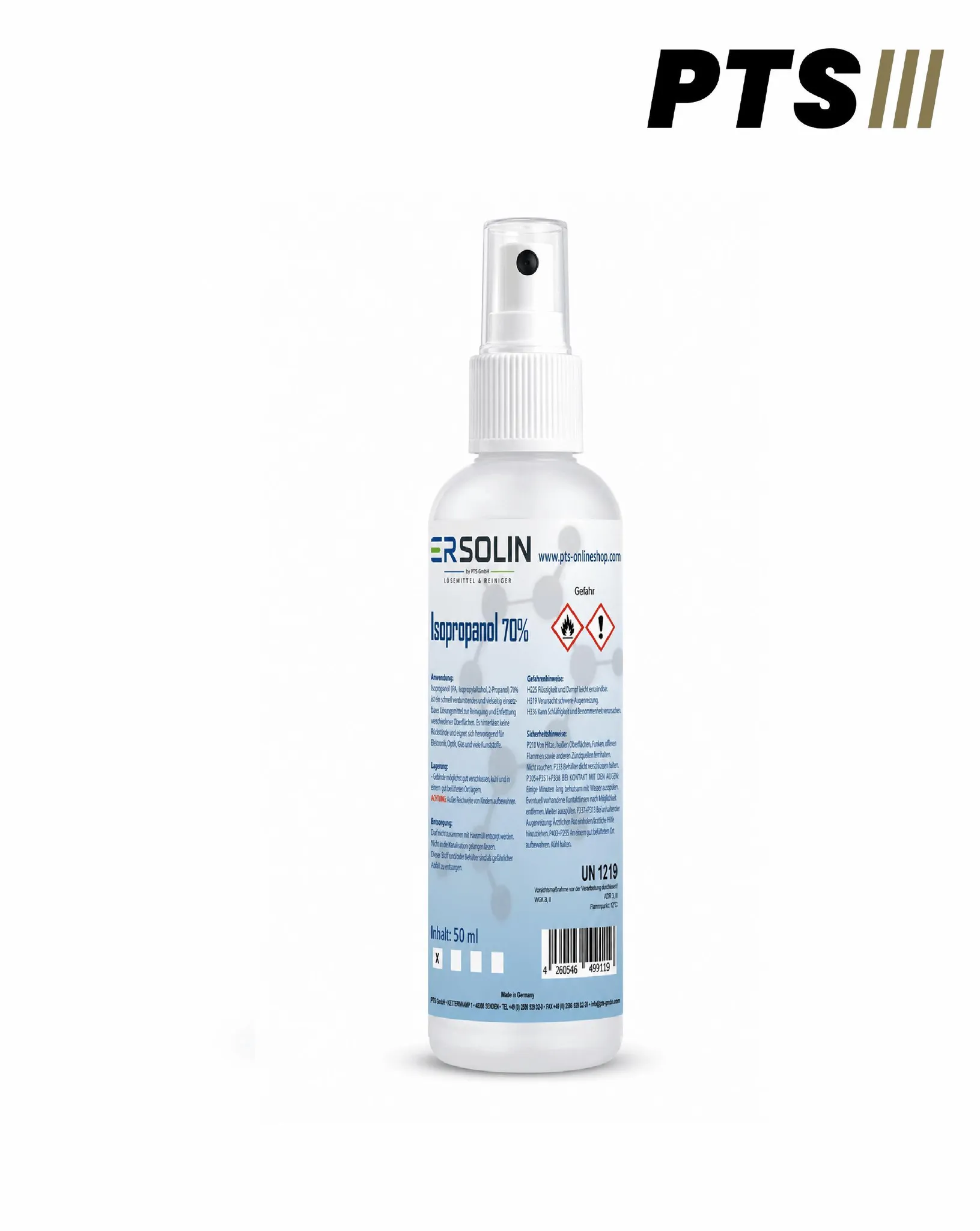 Isopropanol 70% 50ml sehr ergiebig IPA Entfetter Reiniger