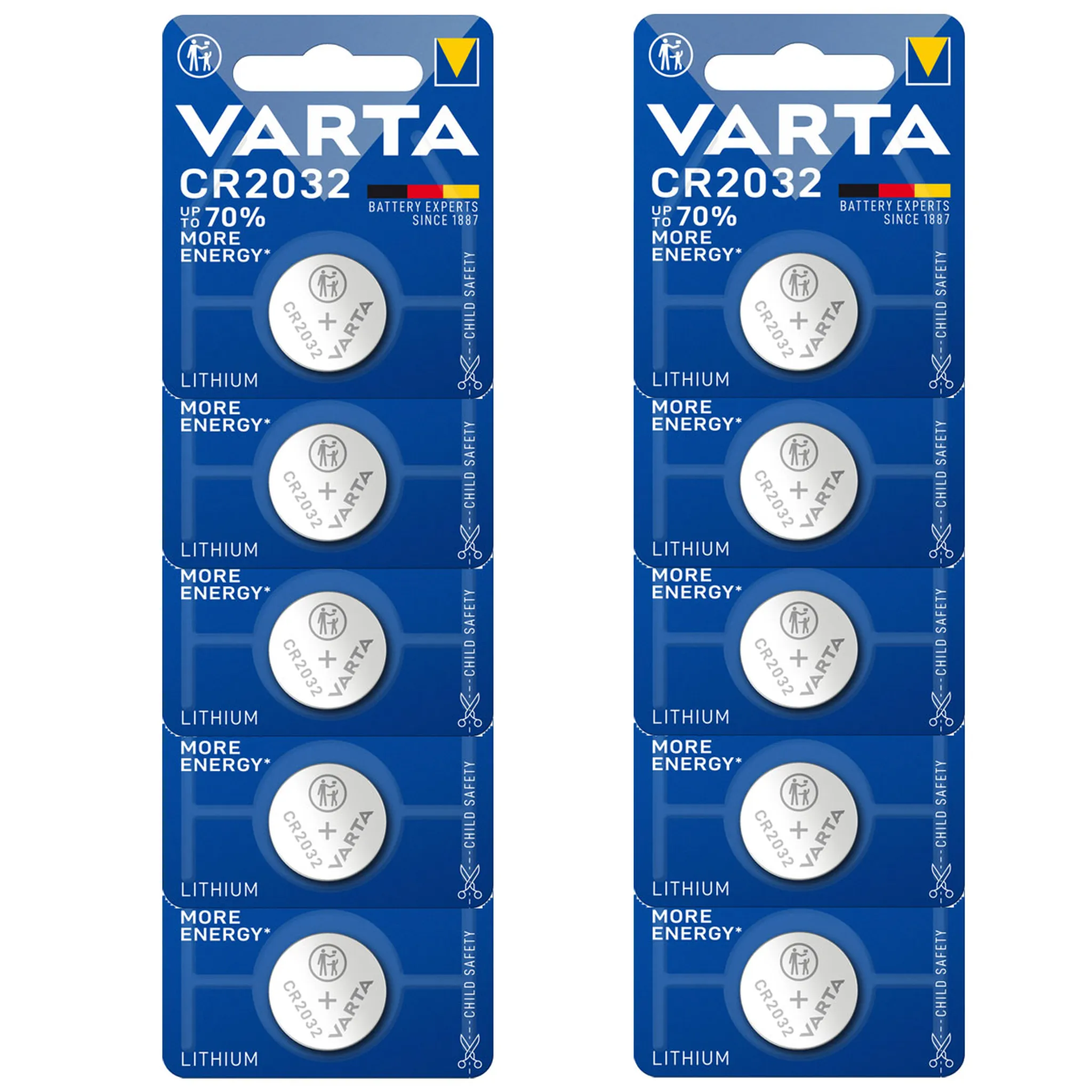 Varta Electronics CR2032 Lithium Knopfzelle
