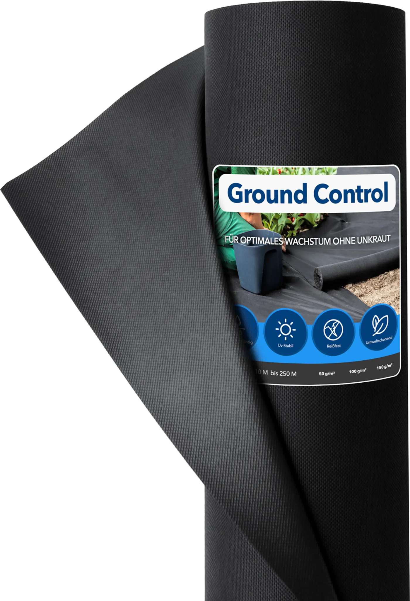 Telo Pacciamatura In Tessuto Non Tessuto 5m² (2m X 2,5m) – Antierba Bianco 150g/m², Proteggi Il Tuo Giardino Senza Chimica