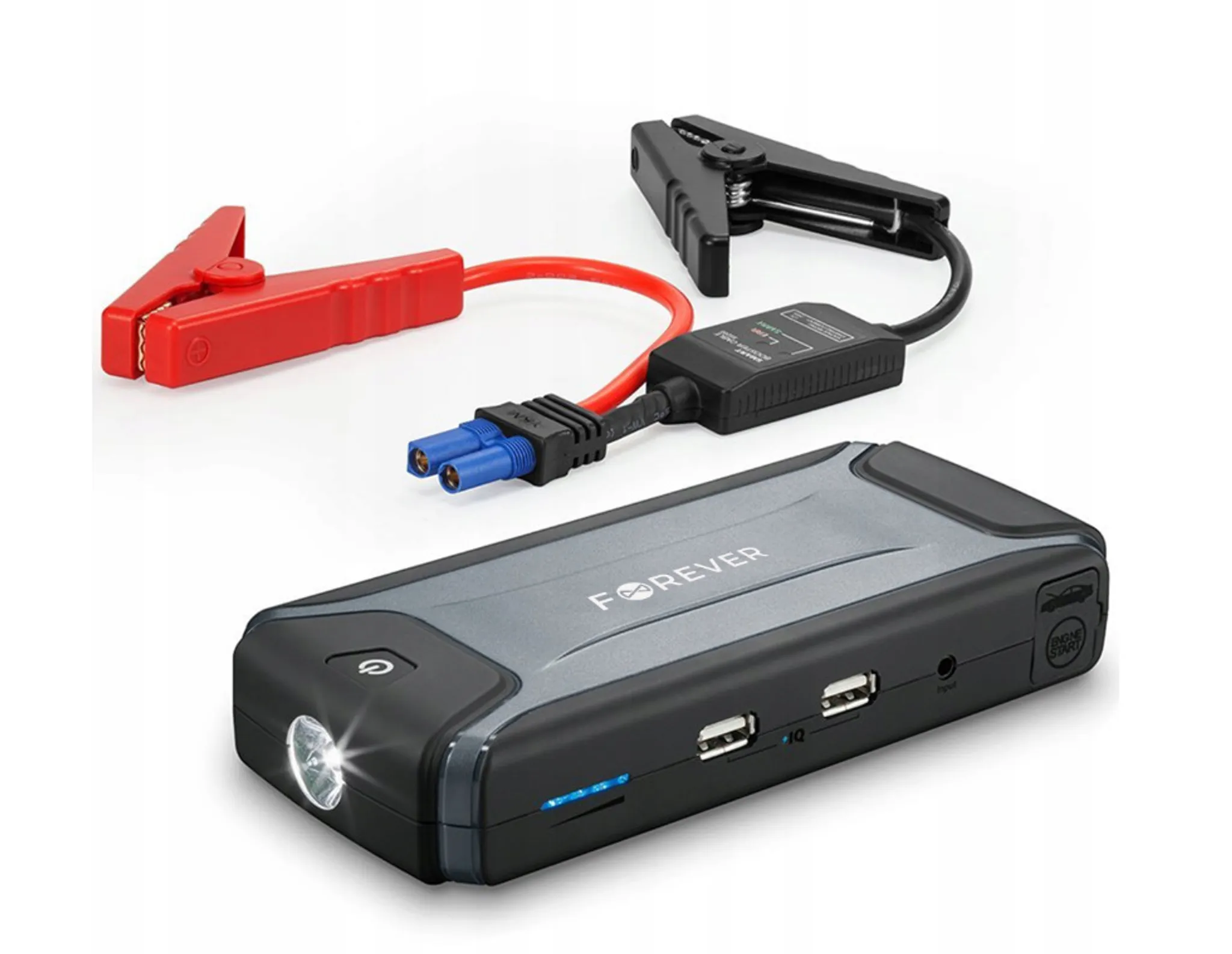STAHLWERK Powerbank Auto Starthilfe Booster mit Kompressor LED und USB,  69,99 €