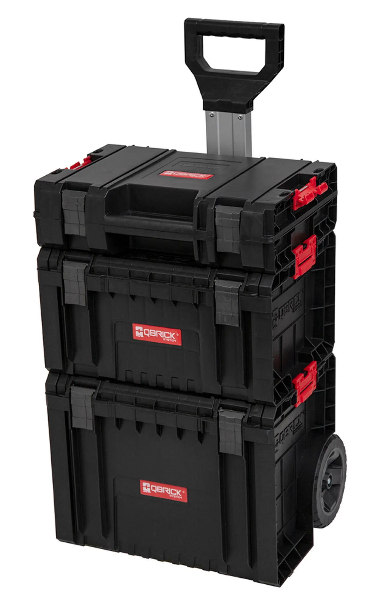 - und Werkzeugtrolley System Qbrick Pro Trolley, aus Set System Box Koffer