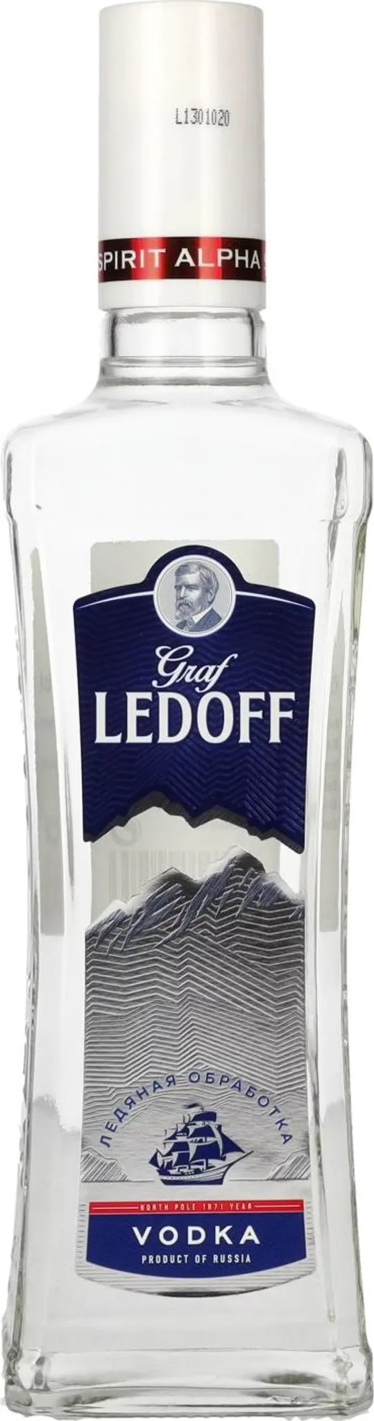 Graf Ledoff Vodka 40% Vol. 0,5l Wodka